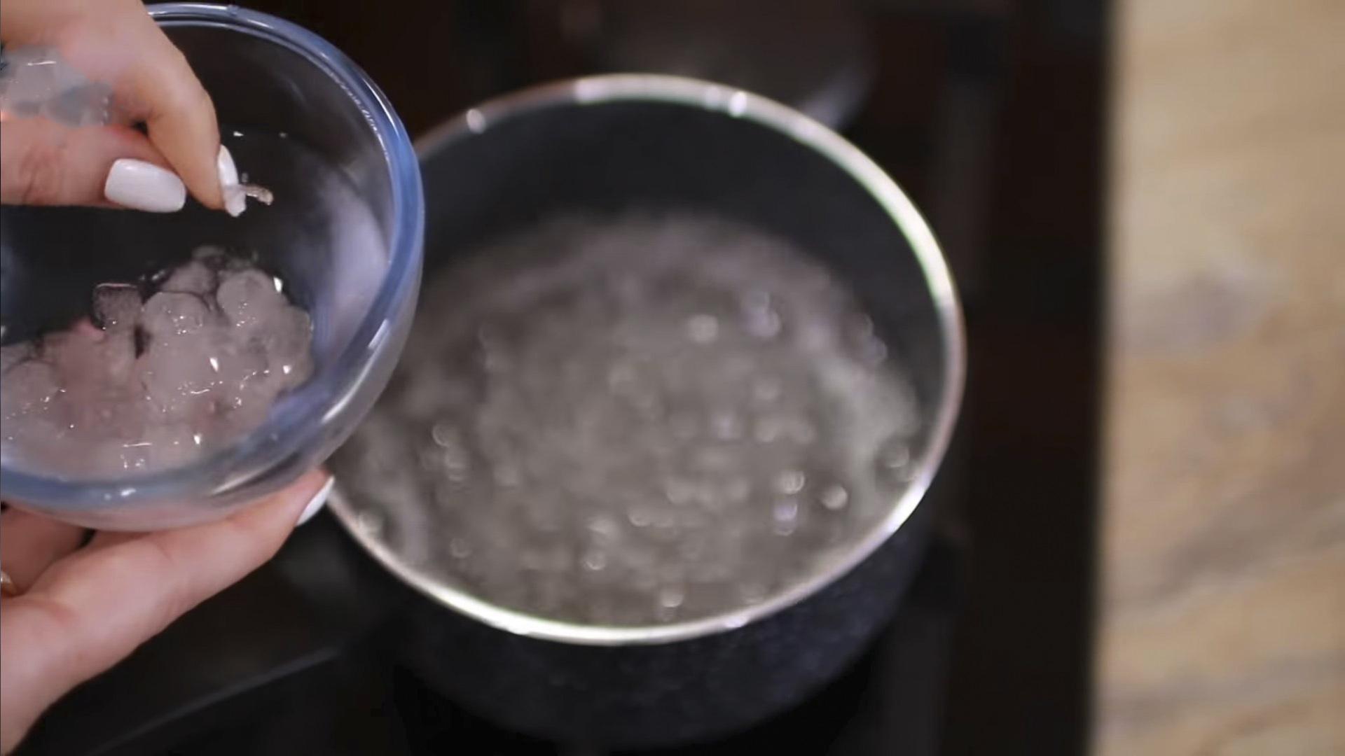 وصفة - كريمة البروتين للإكلير - الخطوة 5-2