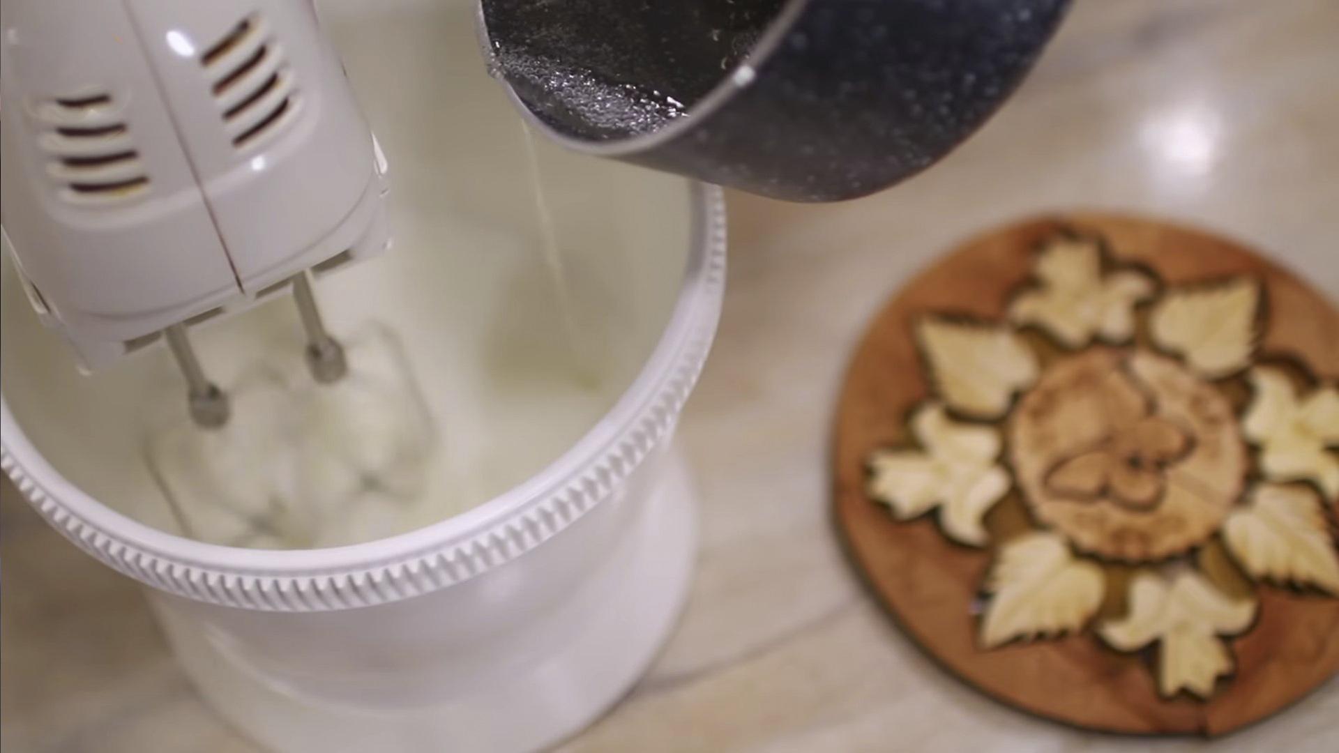 وصفة - كريمة البروتين للإكلير - الخطوة 6