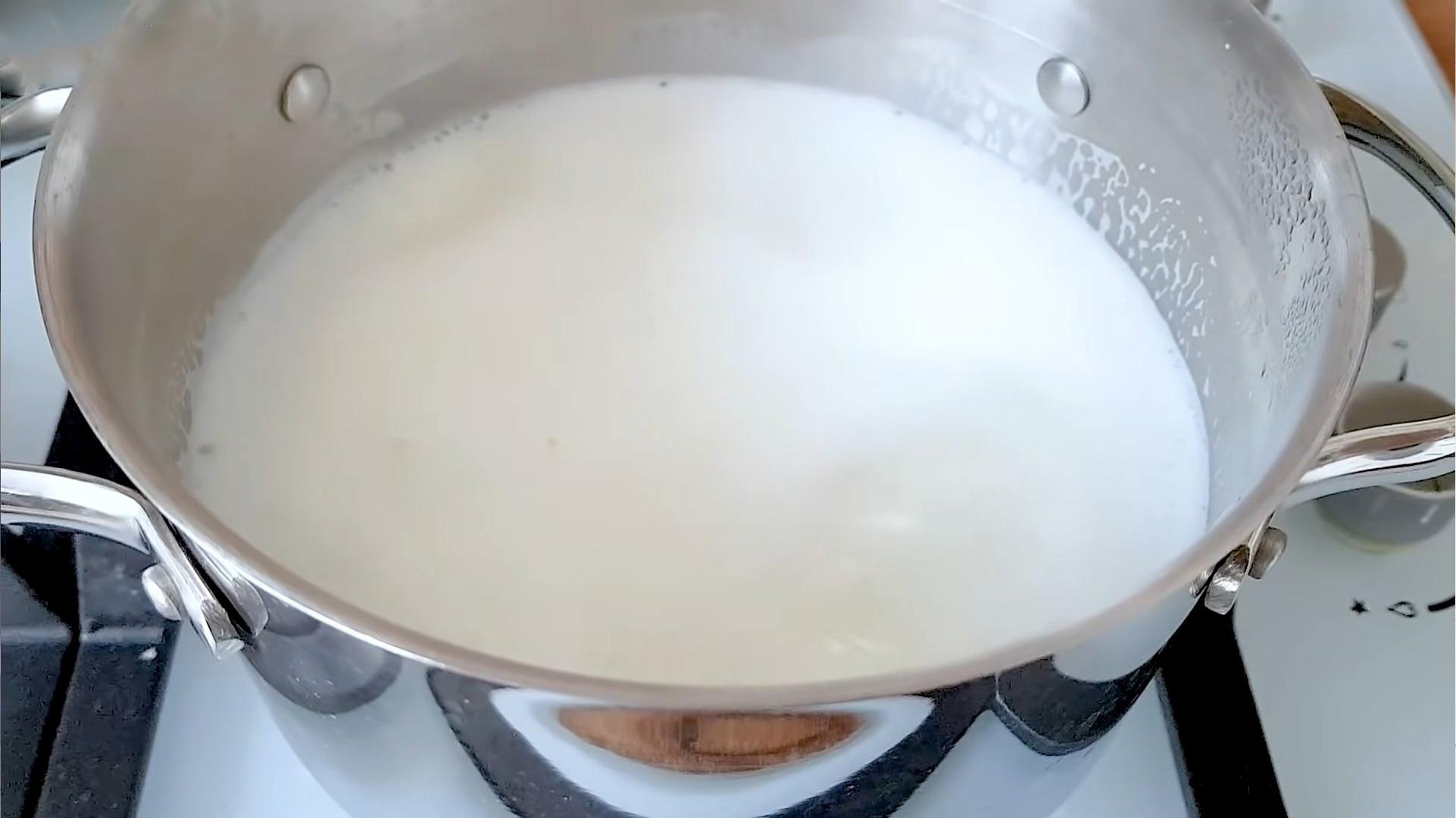 Recepta de crema anglesa per a Napoleó - pas 6