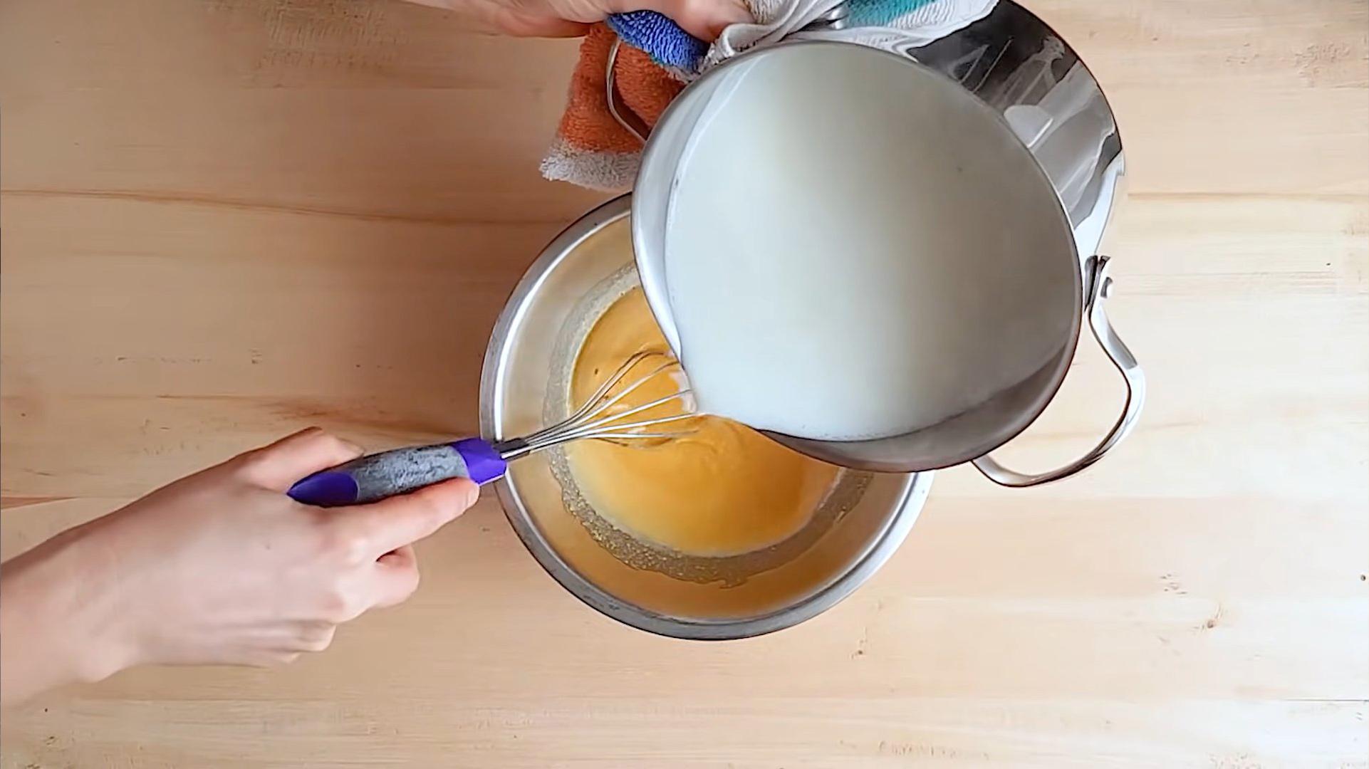 Recepta de crema anglesa per a Napoleó - pas 7