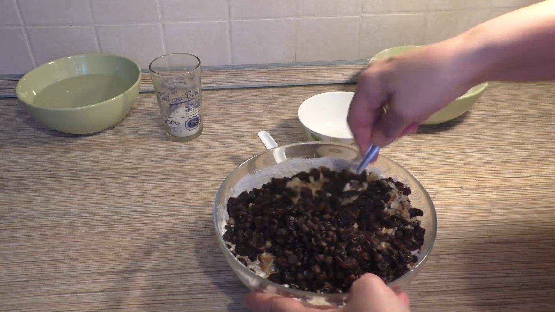 Recette - Délicieux biscuits à l'avoine aux noix et aux raisins secs - Étape 4-2