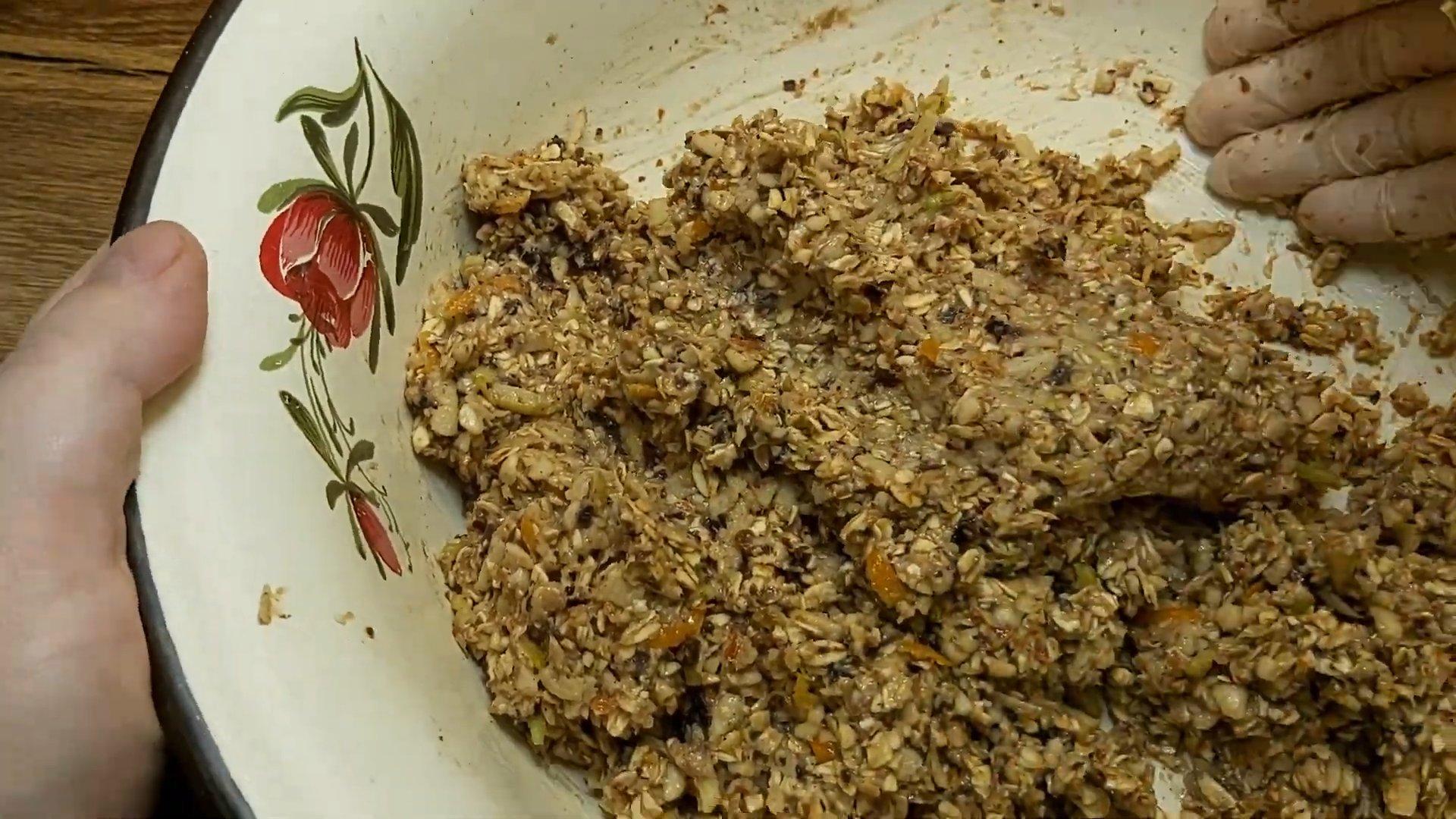 وصفة - كعكات الشوفان الصحية مع التفاح، خالية من السكر - الخطوة 7-2