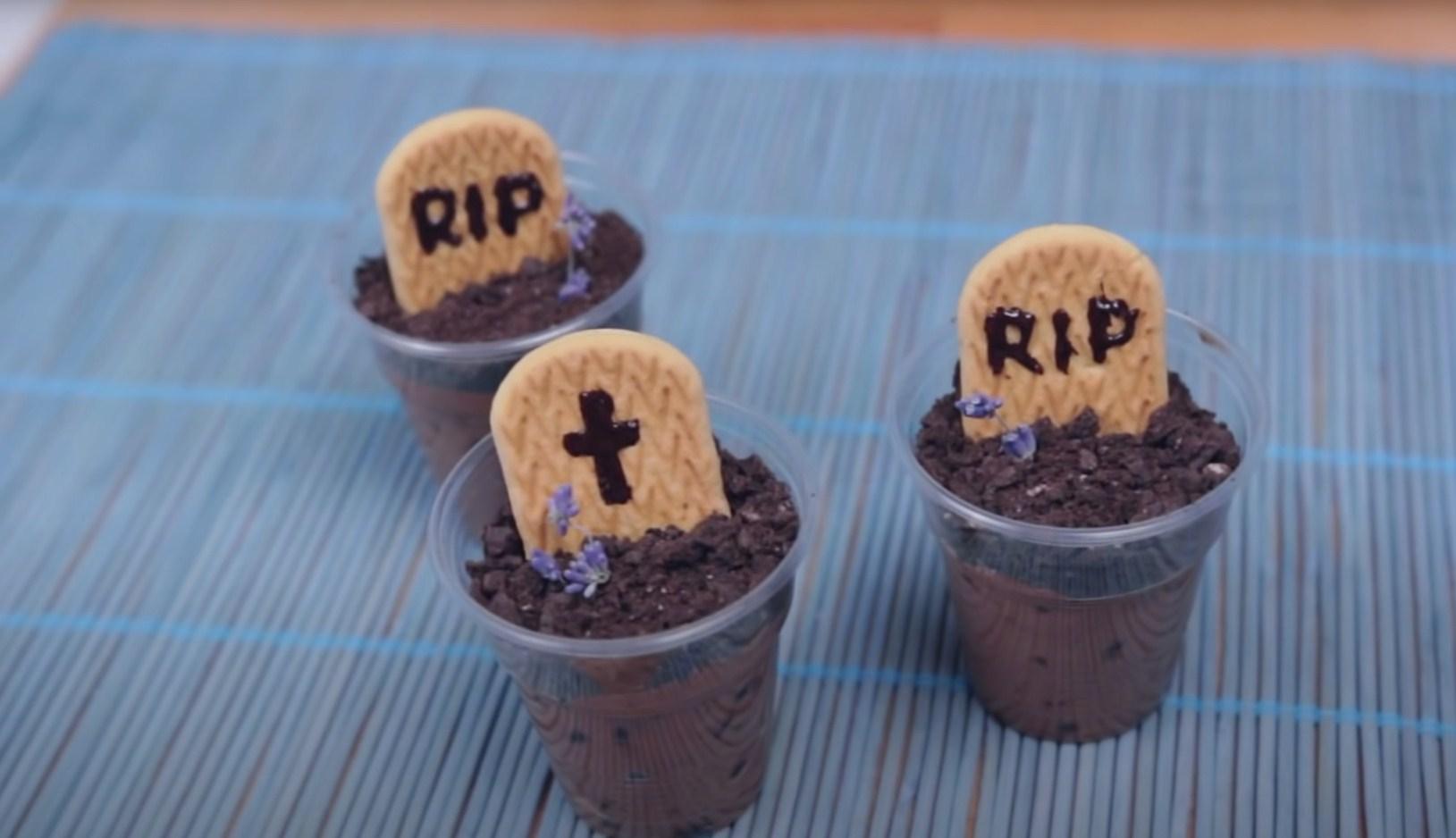 Opskrift - Chokolade Halloween "Graves" - Trin 12-2