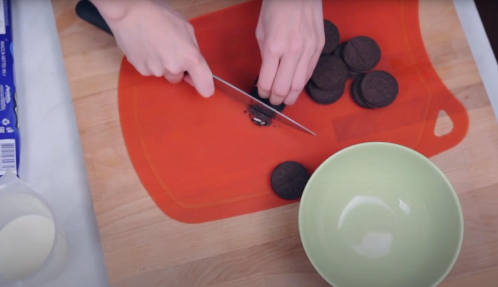 Opskrift - Chokolade Halloween "Graves" - Trin 4