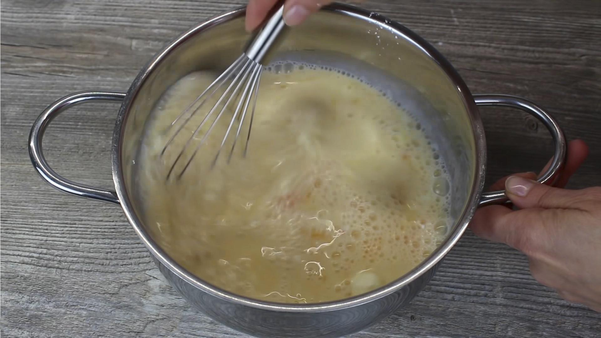 Recepta - Crema anglesa per a tubs de pasta de full - Pas 3