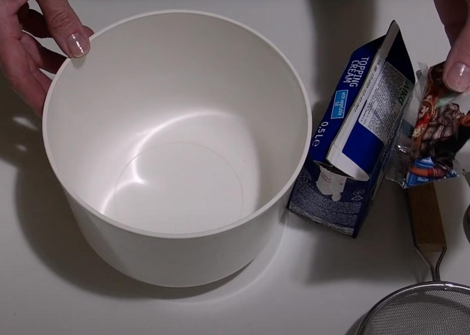 Rezept – Buttercreme für „Medovik“ – Schritt 1