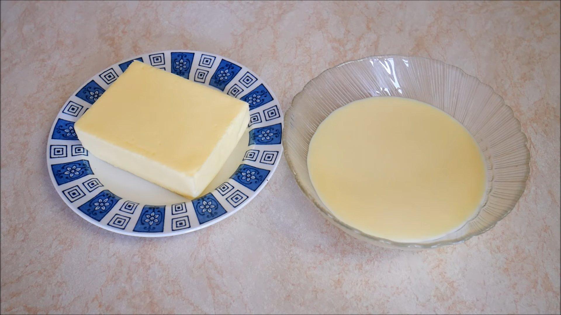 وصفة - كعكة نابليون بالحليب المكثف والزبدة - الخطوة 1