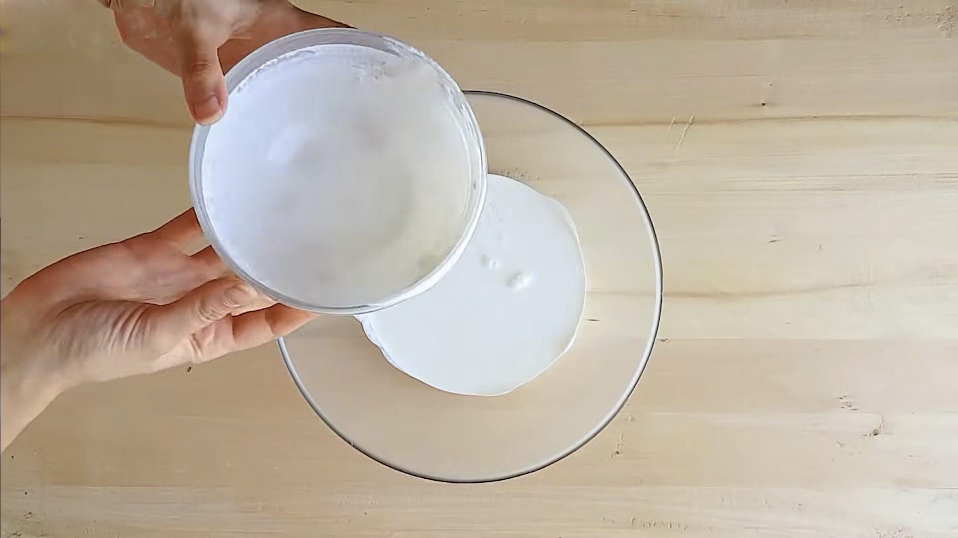 وصفة - كريمة اللبن الرائب للإكلير - الخطوة 6