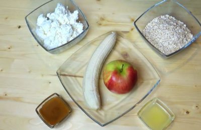 كعكات الشوفان بالتفاح - صورة