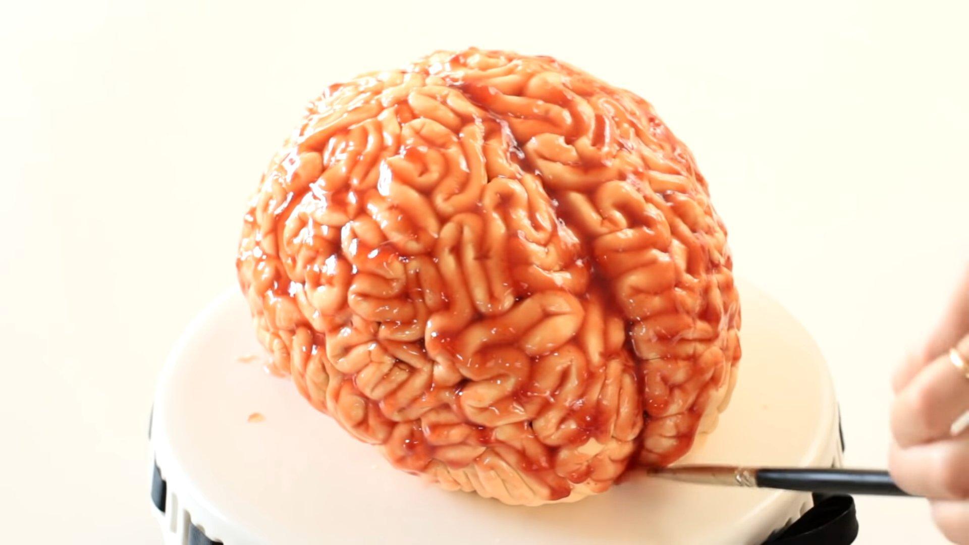 Ricetta - Torta al cervello realistica - Fase 16-2