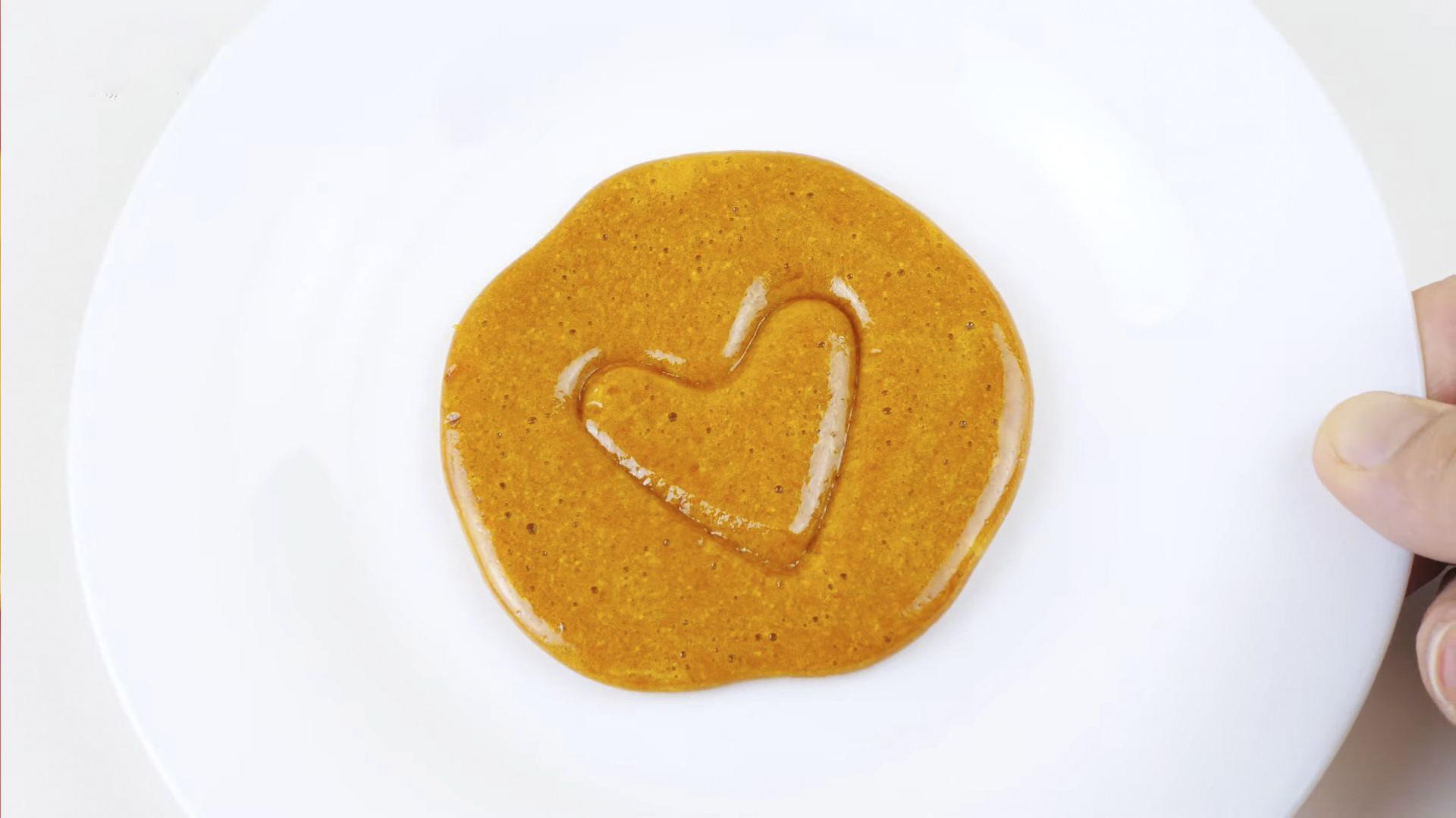 وصفة - قرص العسل بالسكر الحلو من لعبة "لعبة الحبار" - الخطوة 9-1