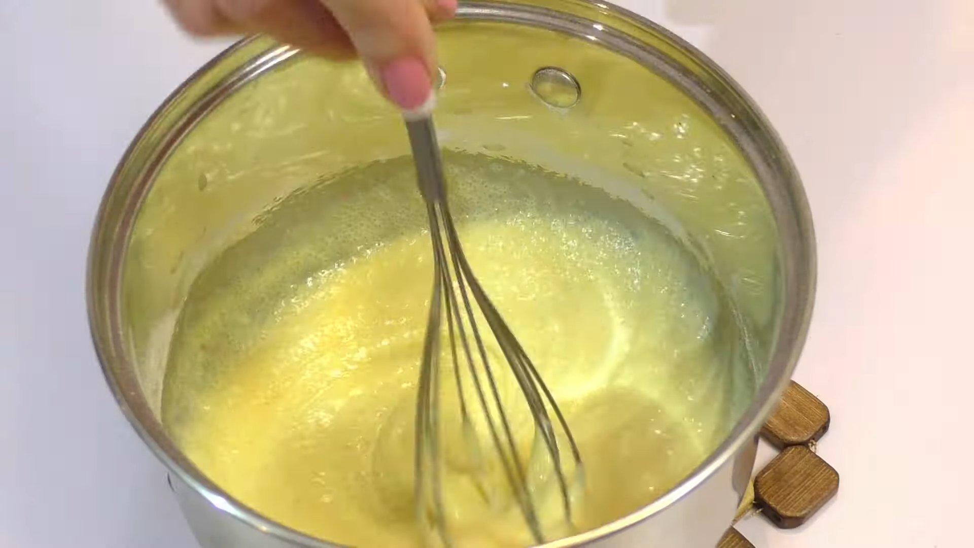 Recepta - Crema de mantega per a tubs de pasta de full - Pas 2