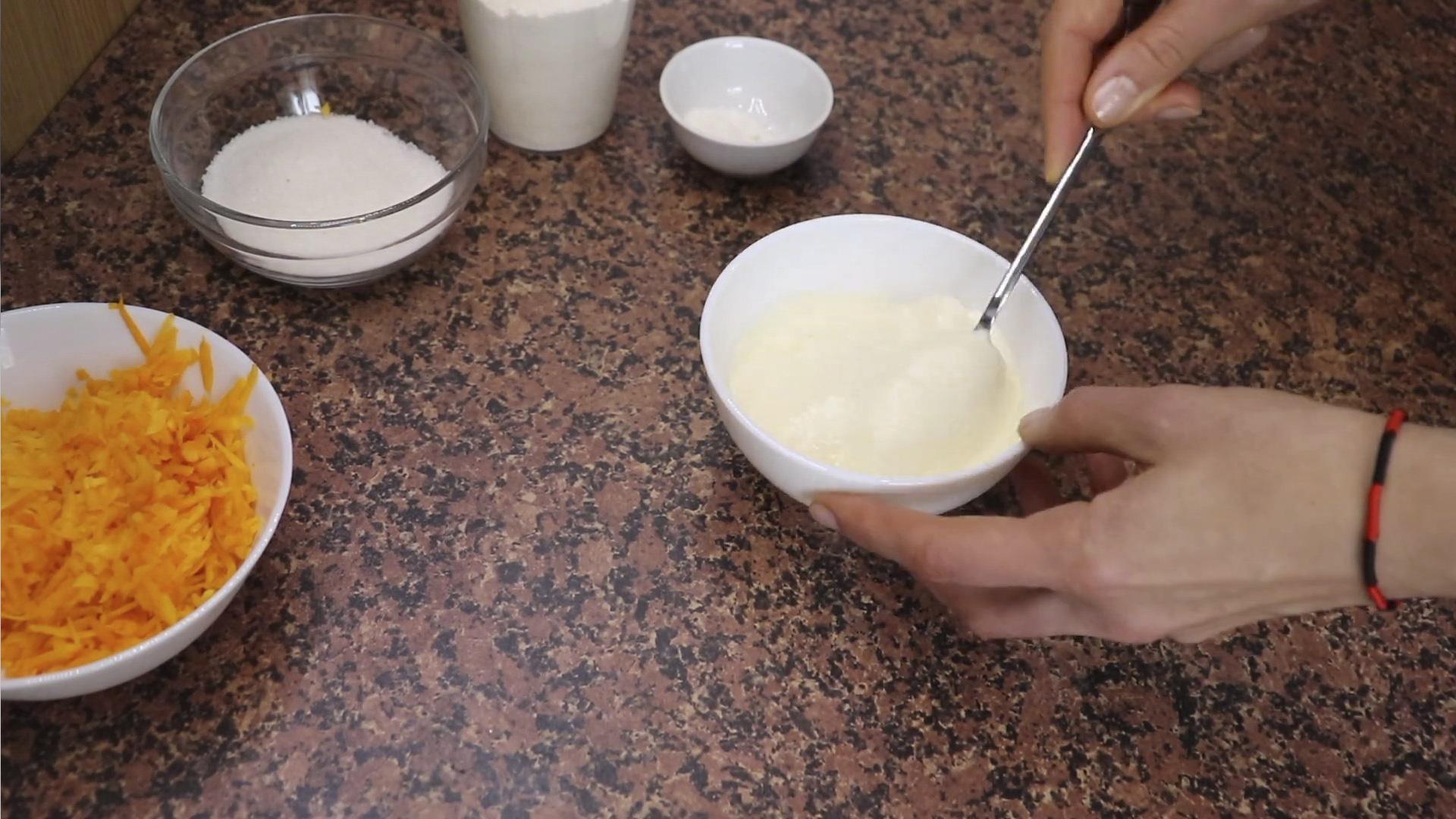 وصفة - كب كيك اليقطين على شكل مومياء - الخطوة 3-2