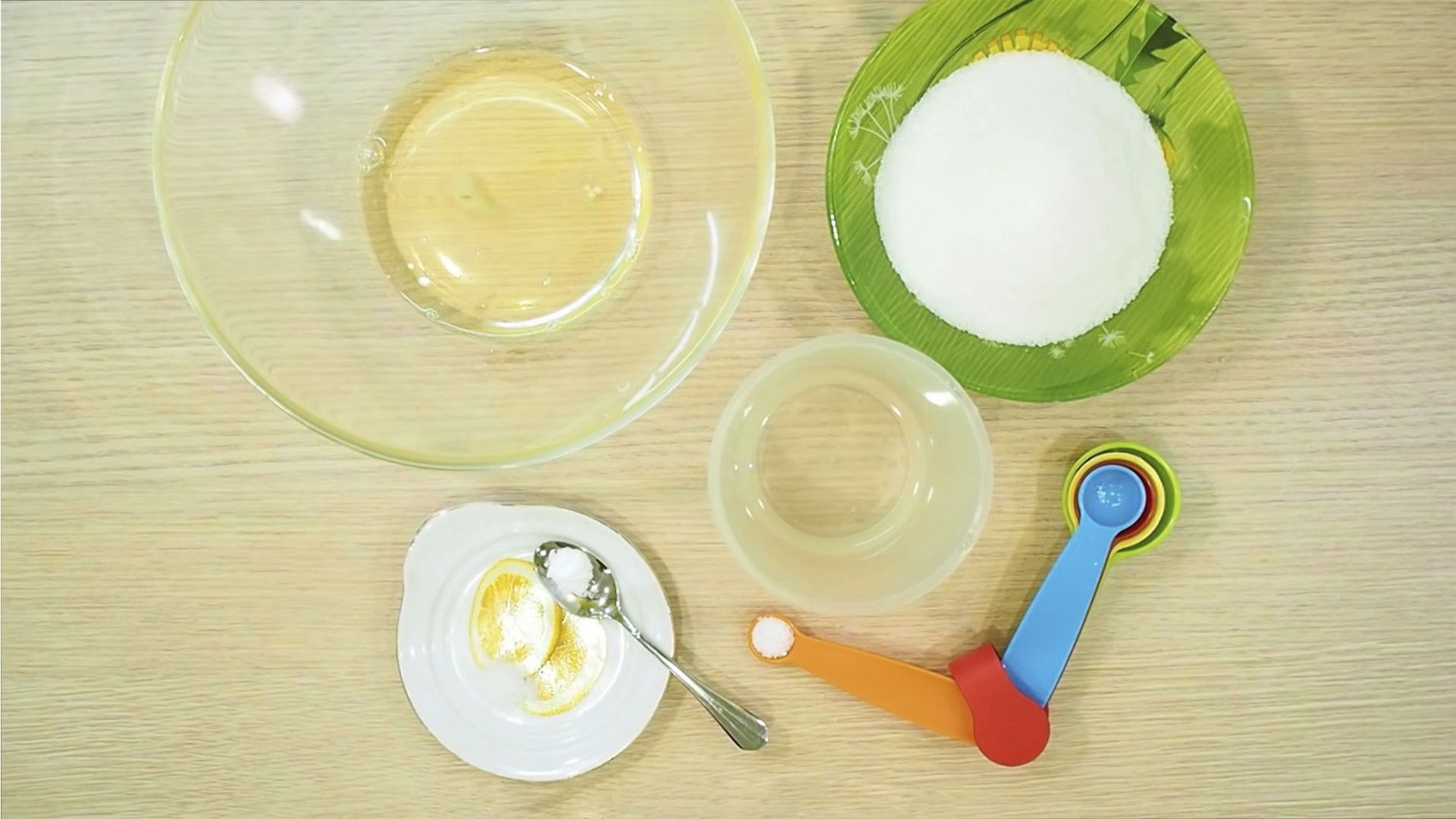 وصفة - كاسترد البروتين - الخطوة 1