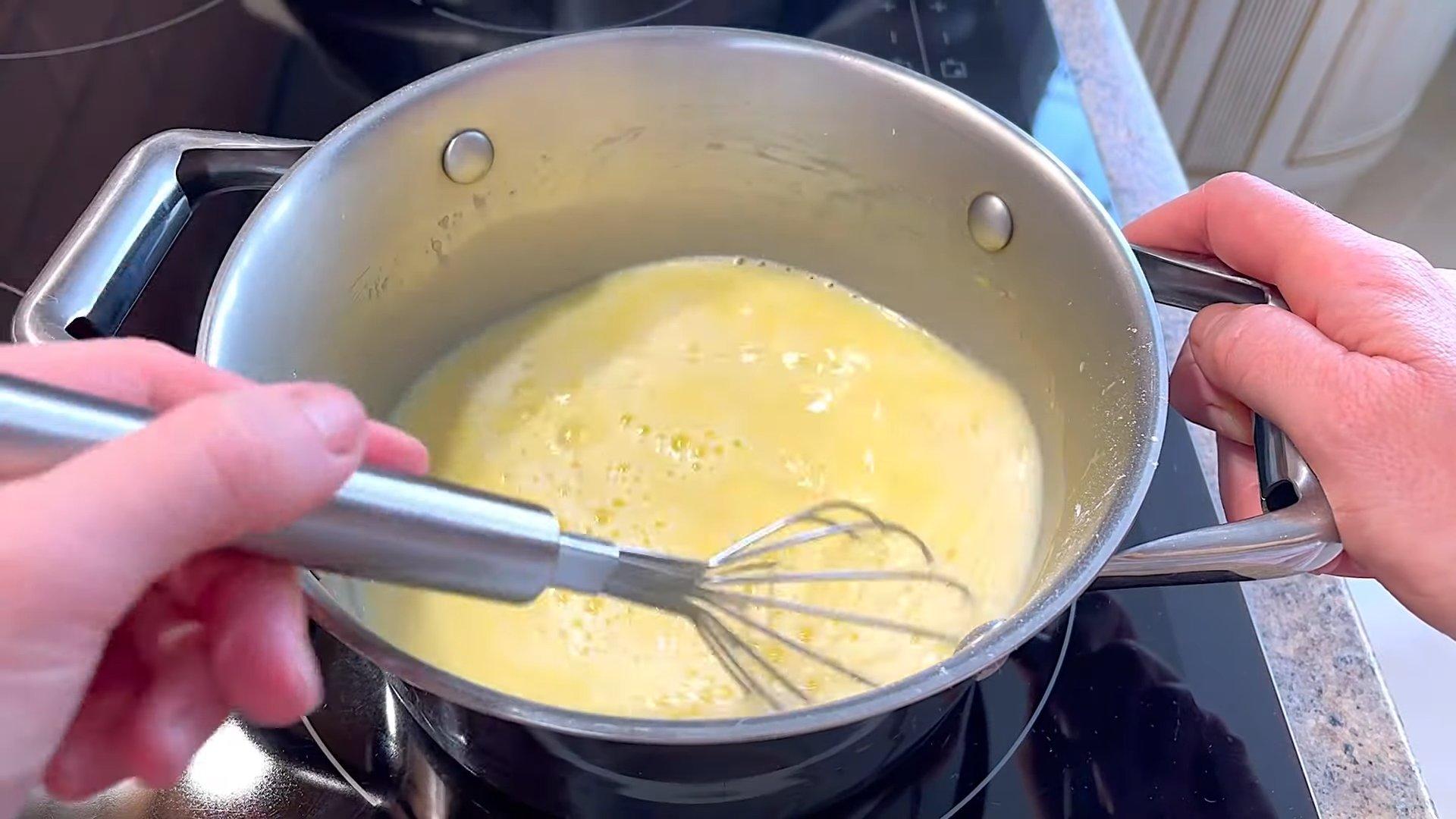 وصفة - كريمة الإكلير بالحليب المكثف - الخطوة 5