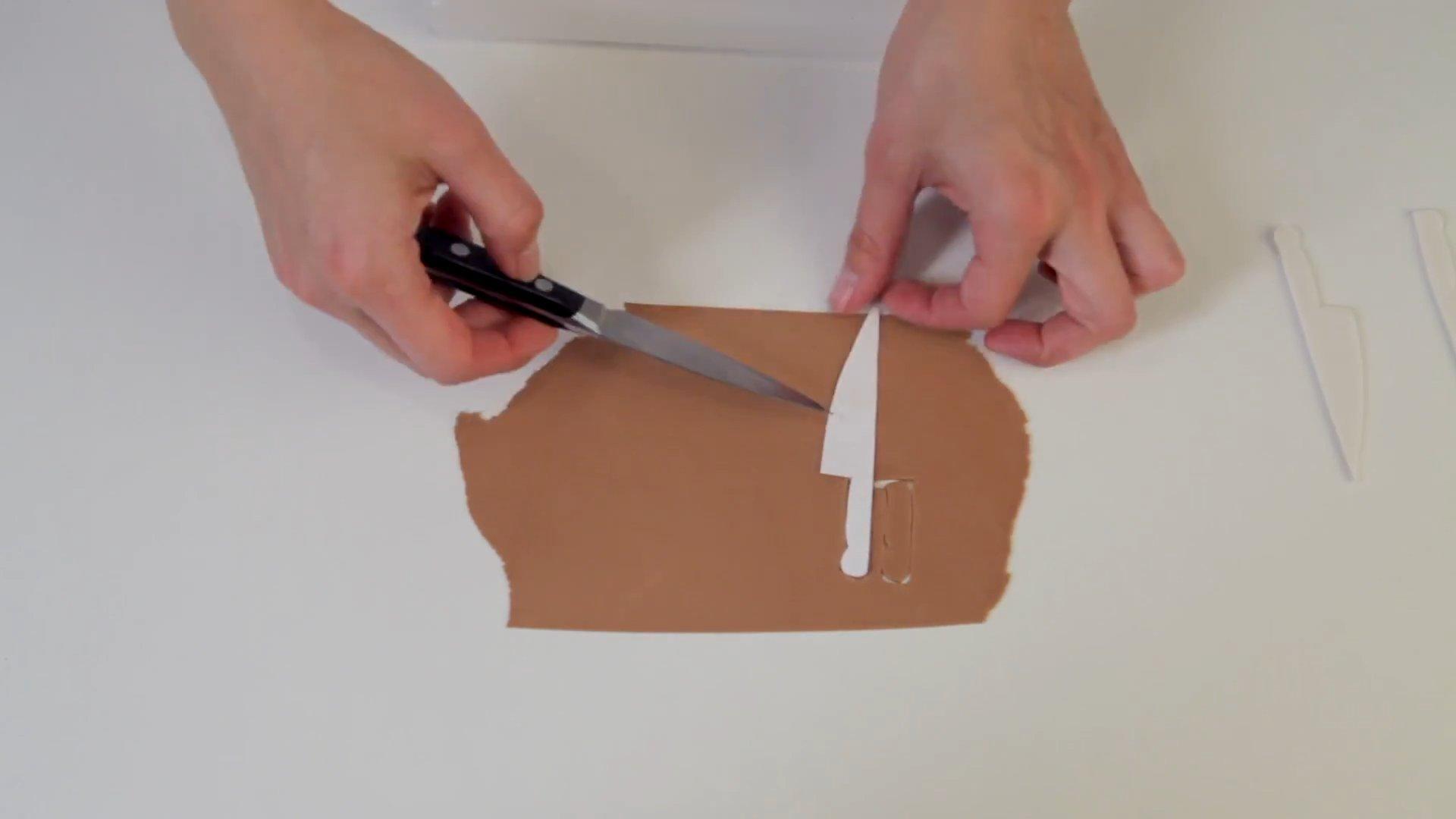 وصفة كب كيك السكاكين المخيفة - الخطوات 1-2