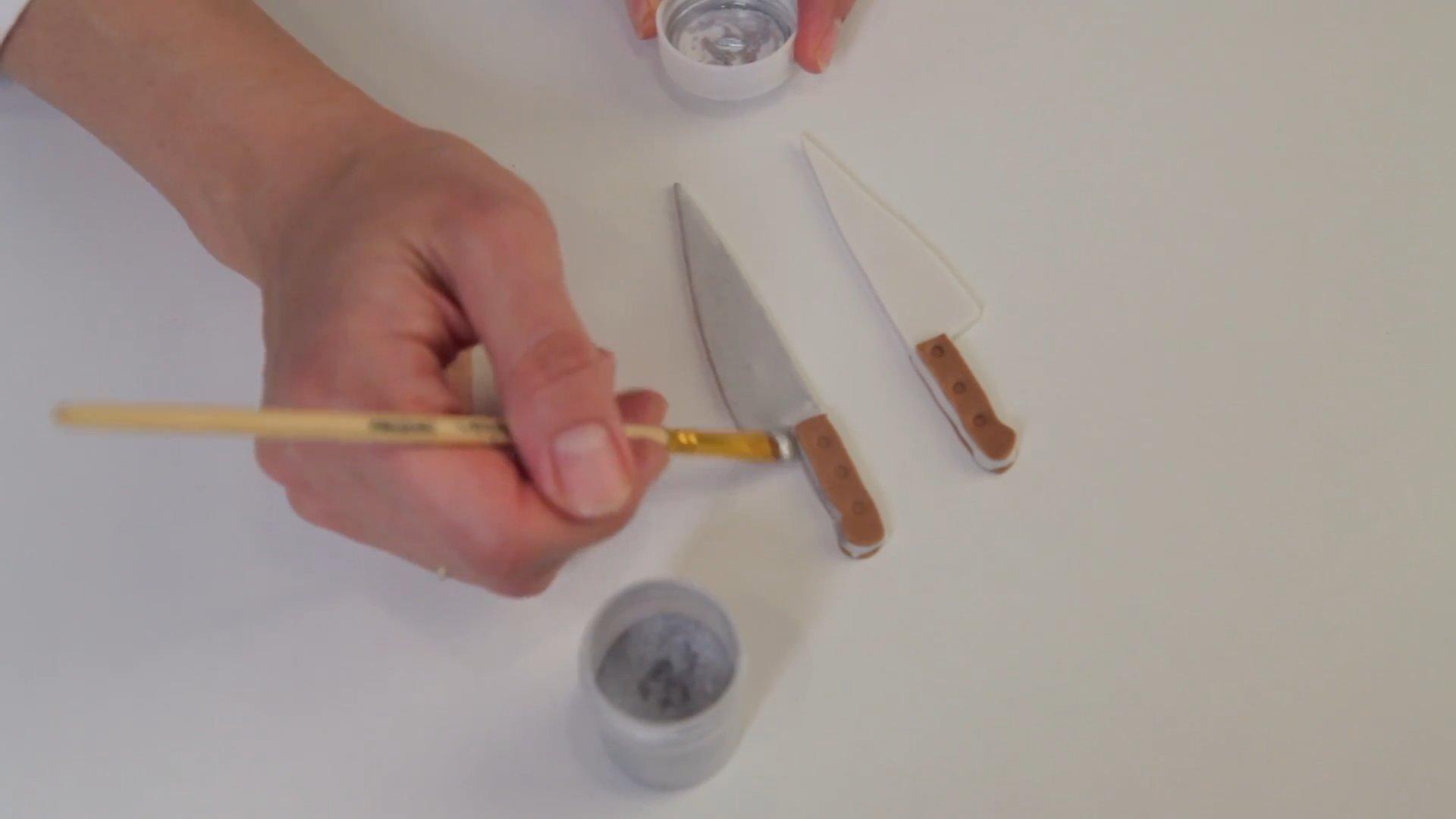 وصفة - كب كيك السكاكين المخيفة - الخطوة 2-2