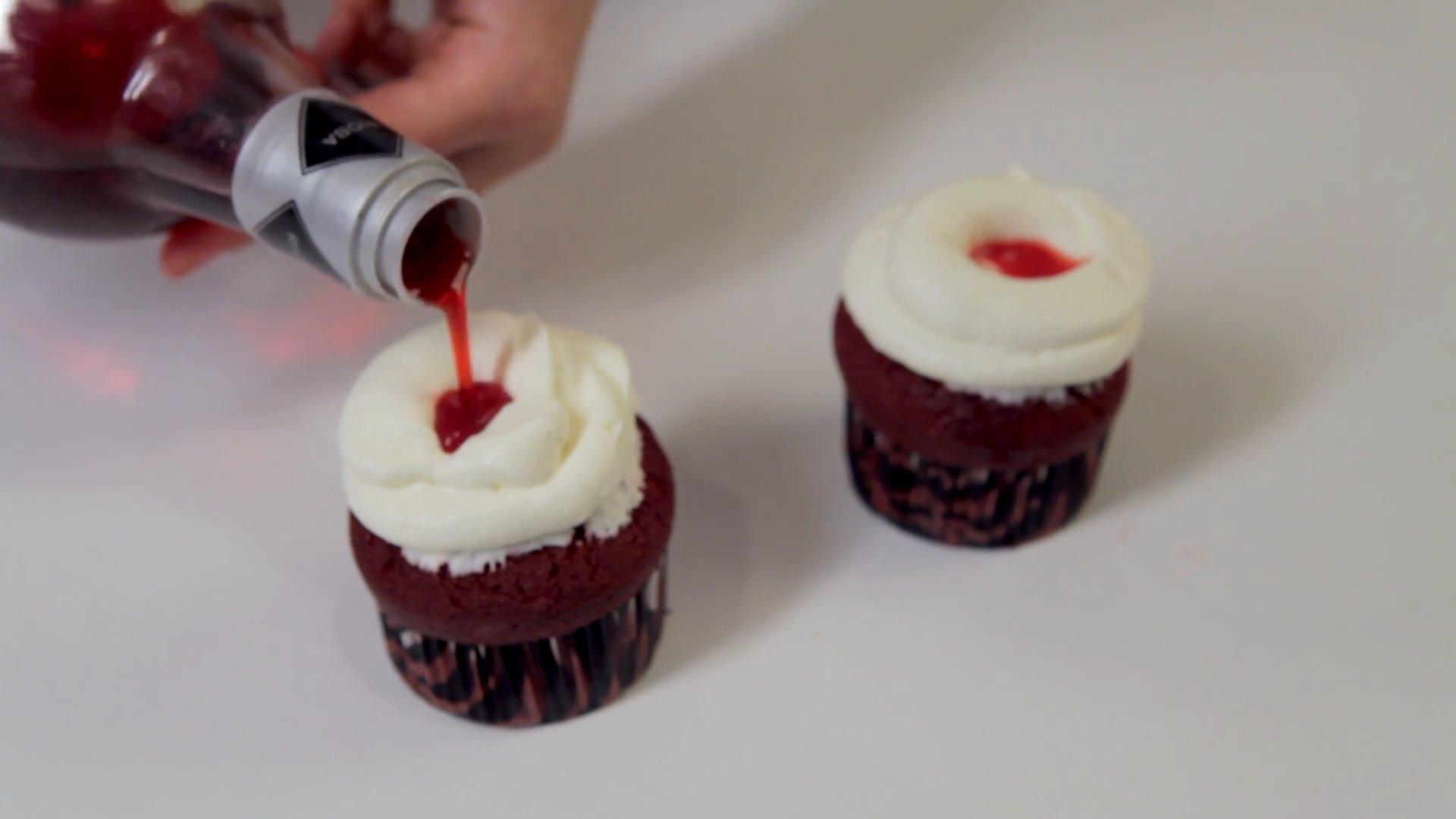 وصفة - كب كيك السكاكين المخيفة - الخطوة 4-1