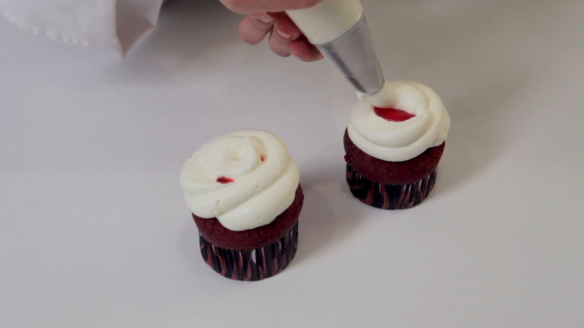 وصفة - كب كيك السكاكين المخيفة - الخطوة 4-2