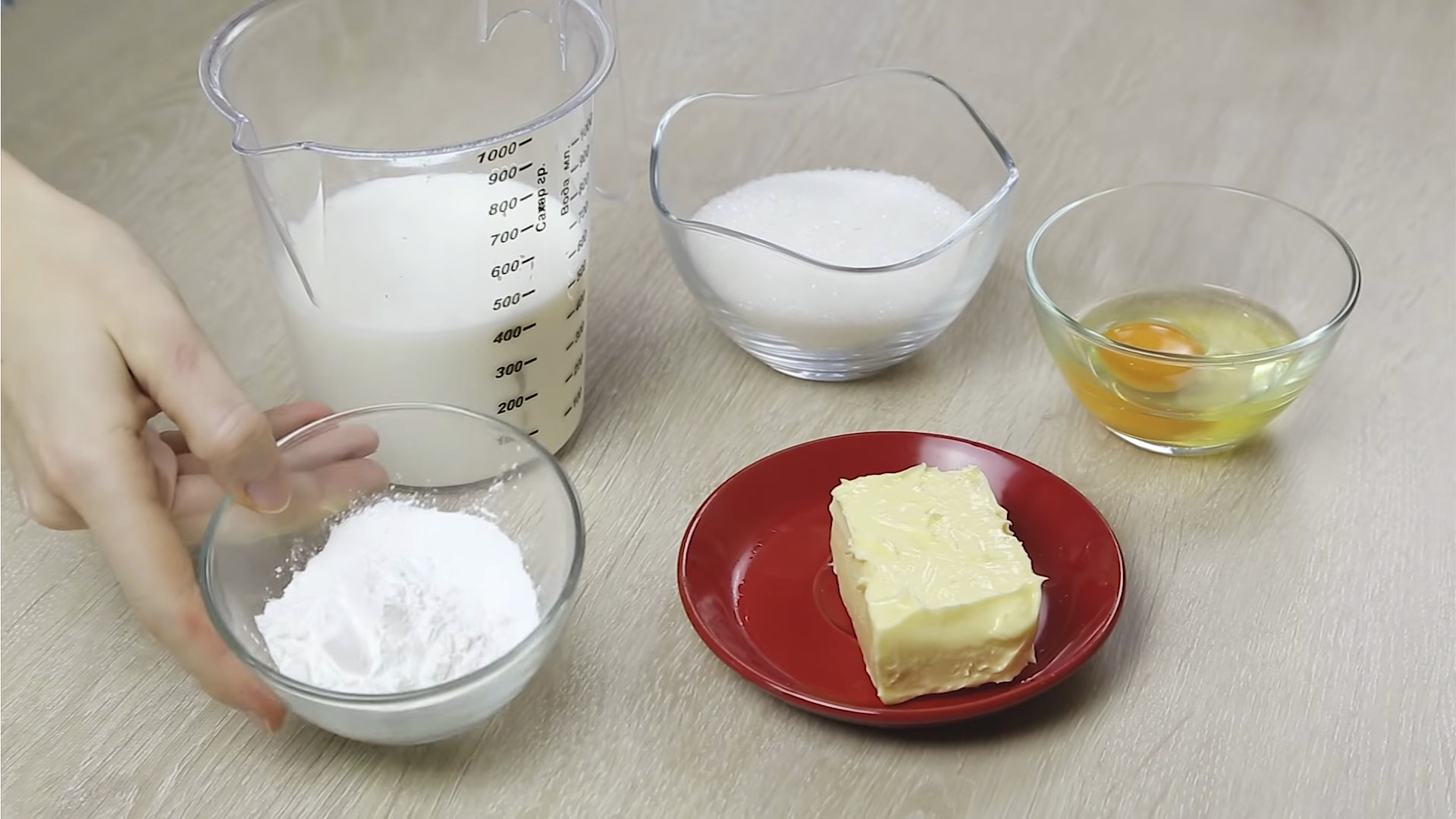 وصفة - كريمة "بلومبير" مع الكريمة - الخطوة 1