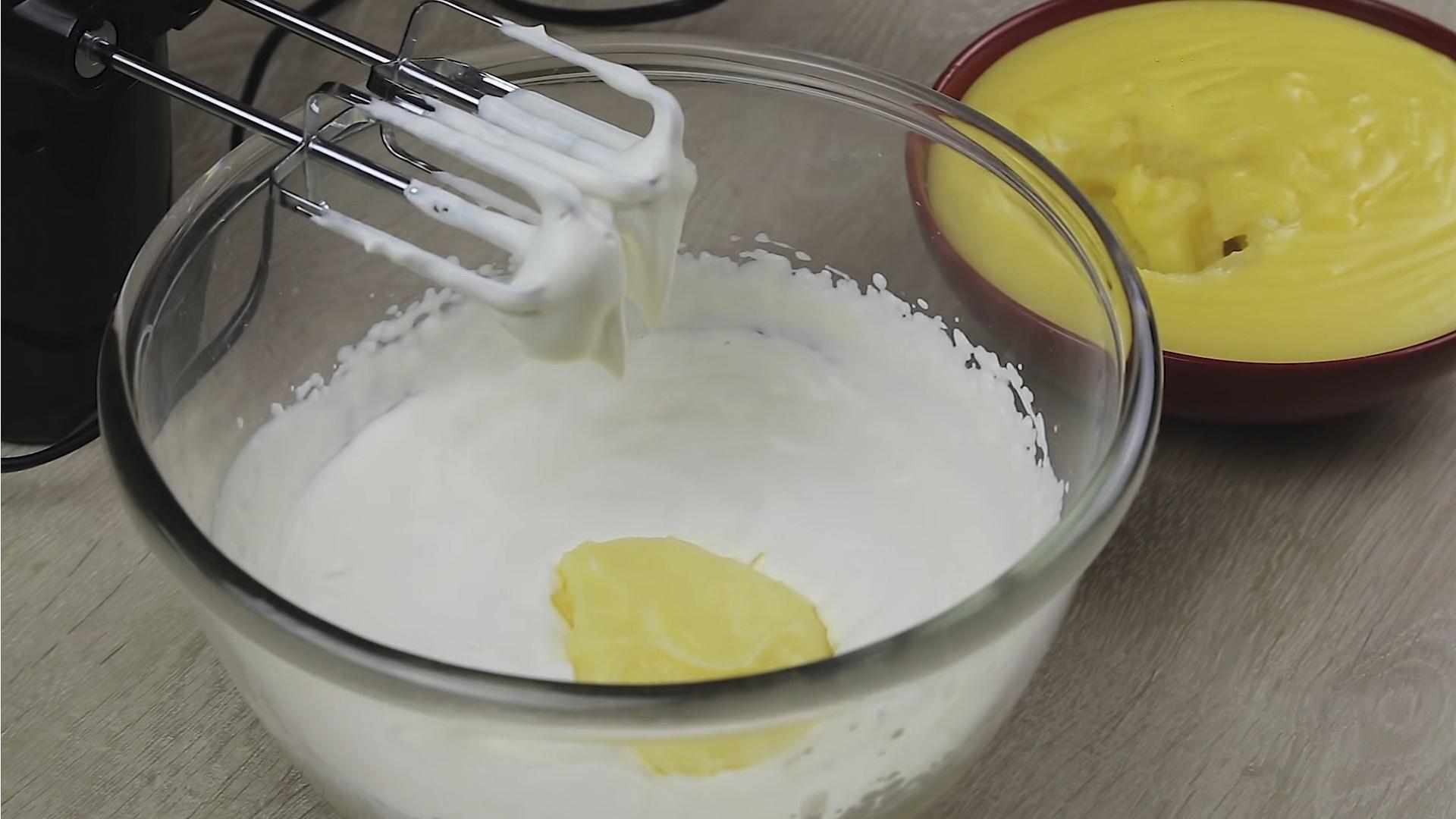 وصفة - كريمة "بلومبير" مع الكريمة - الخطوة 10