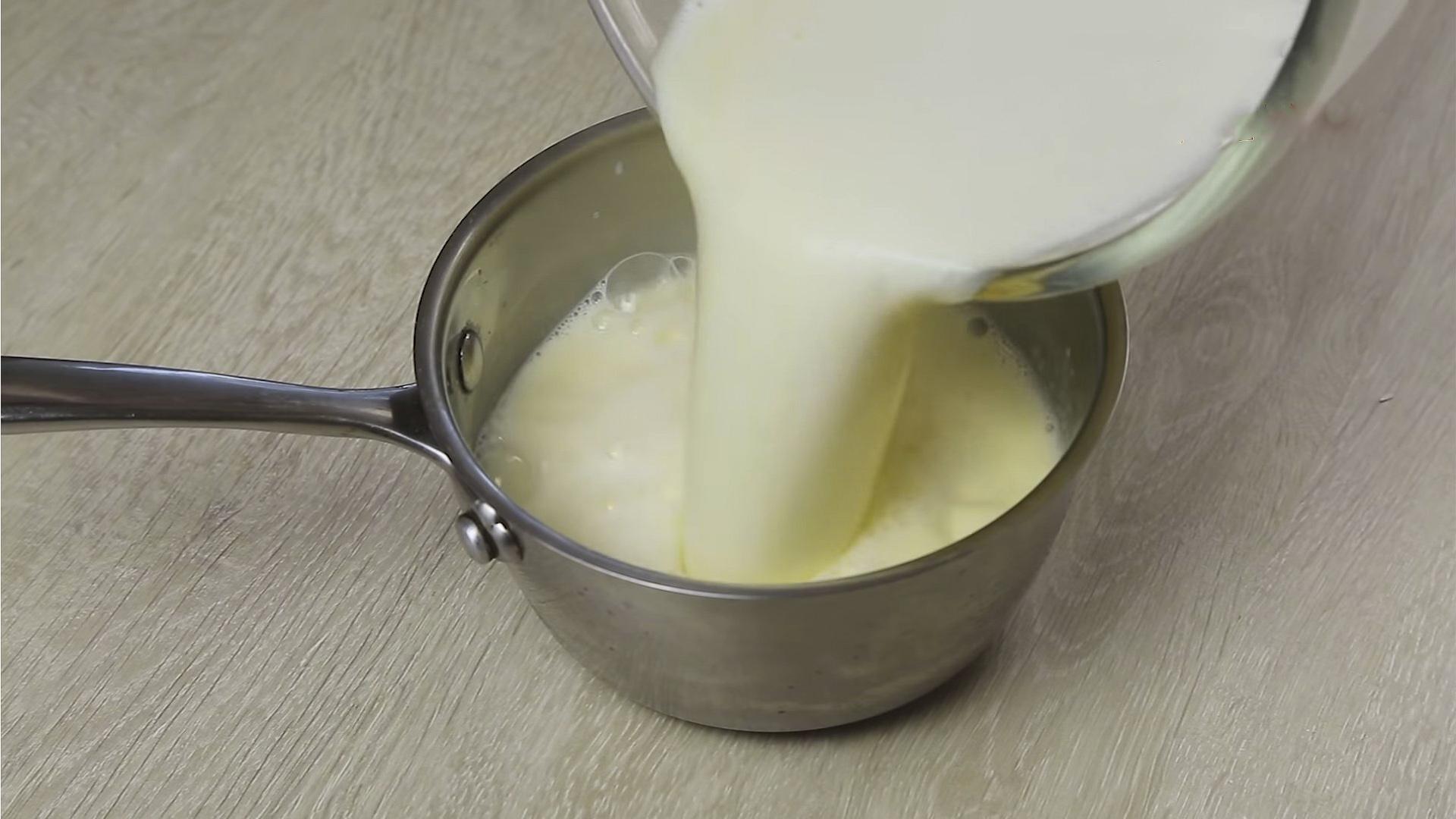 وصفة - كريمة "بلومبير" مع الكريمة - الخطوة 6