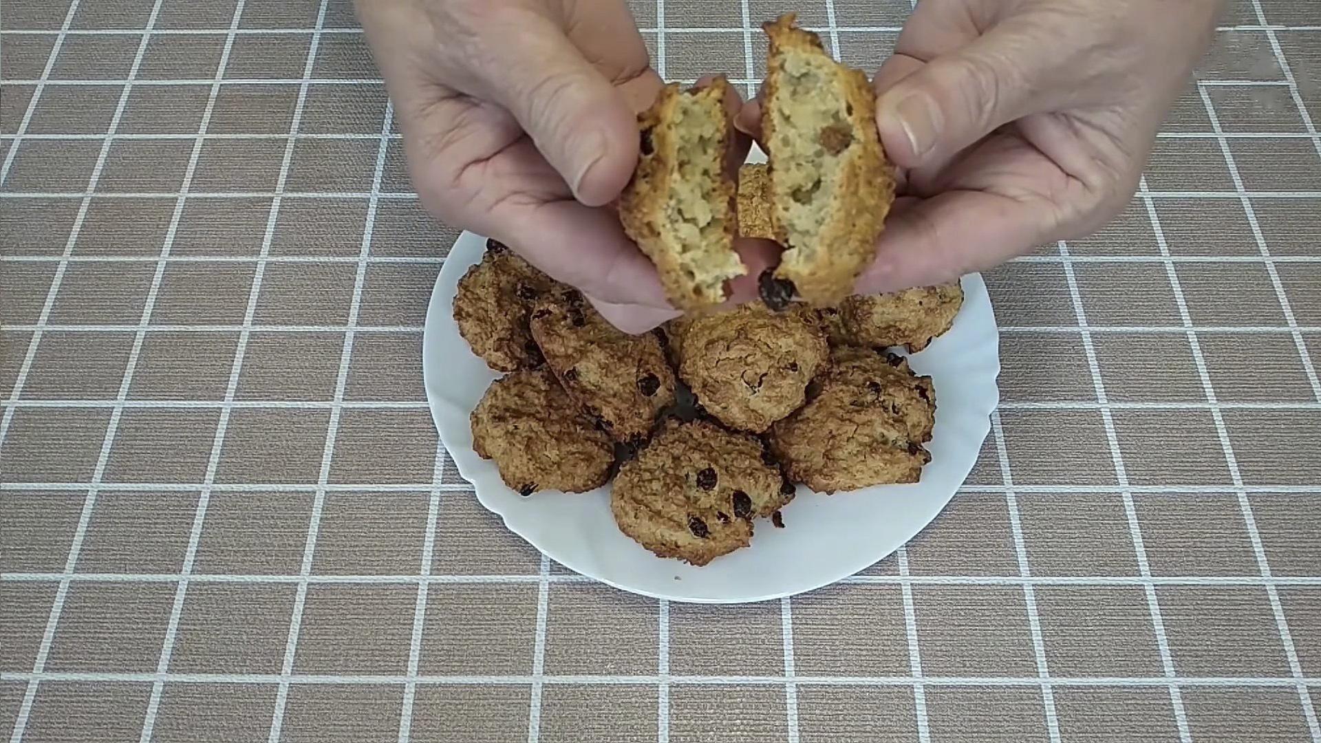 Recette - Délicieux biscuits à l'avoine au kéfir et aux raisins secs - Étape 11