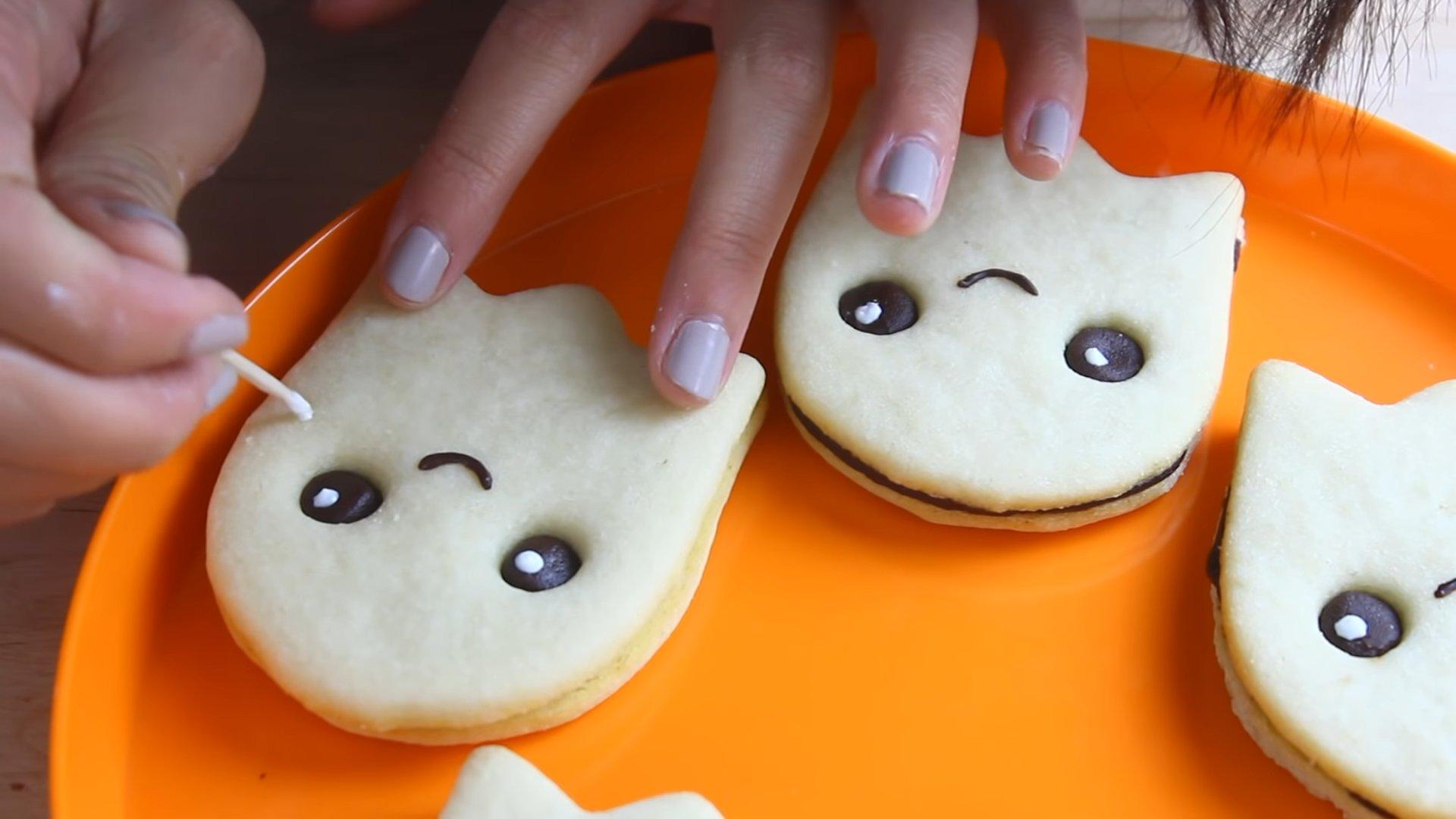 وصفة - كعكات الأشباح - الخطوة 9-4