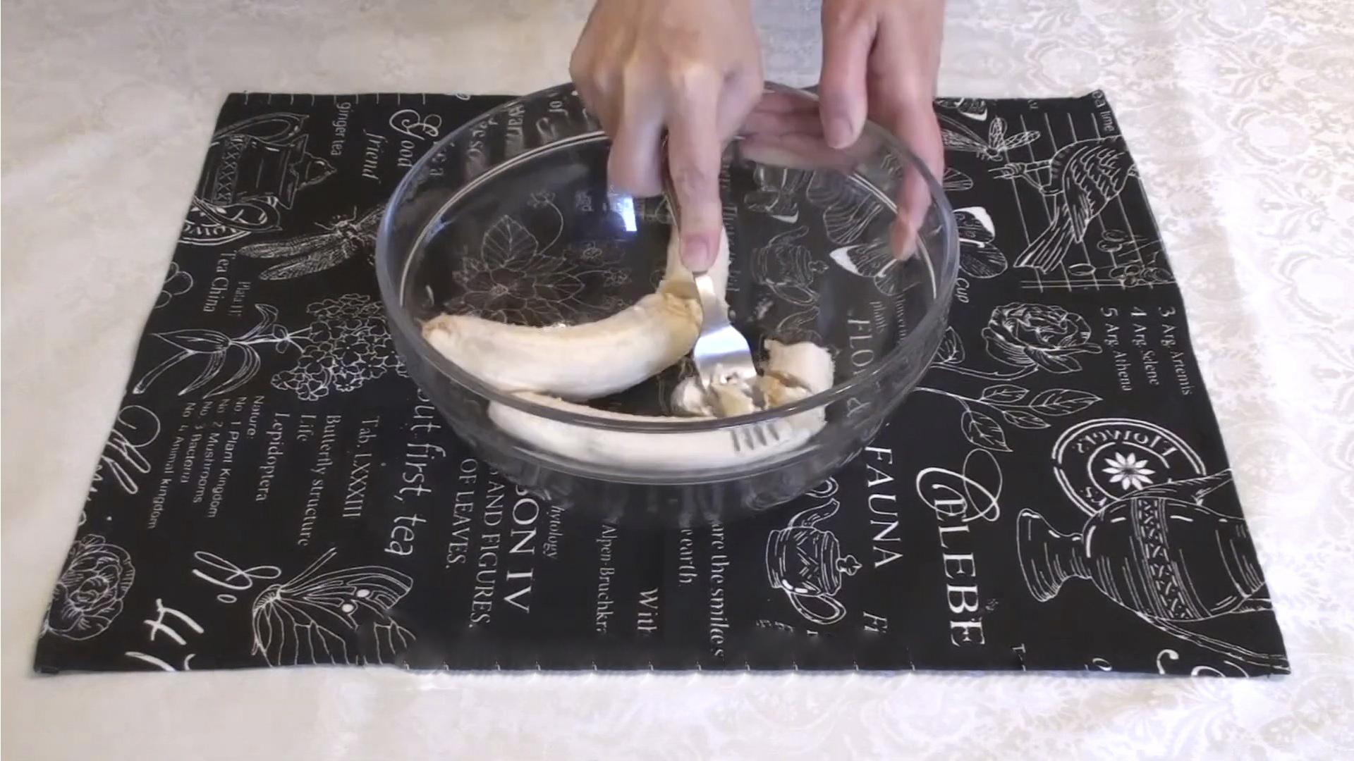 Recette - Biscuits végétaliens à la banane et à l'avoine sans œufs - Étape 2