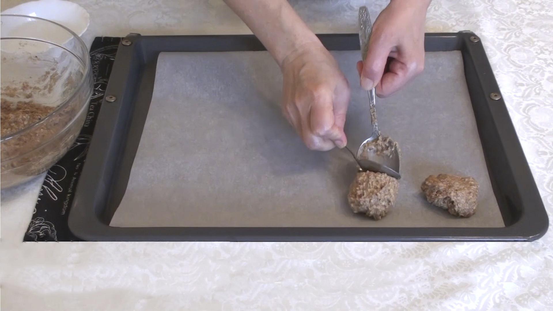 Recette - Biscuits végétaliens à la banane et à l'avoine sans œufs - Étape 7