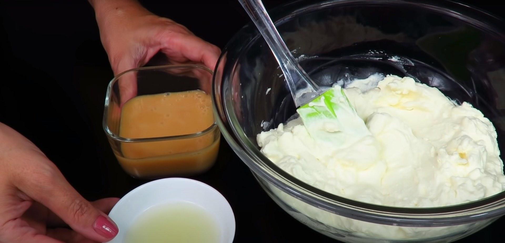 Rezept – Creme für „Honigkuchen“ mit Kondensmilch – Schritt 1