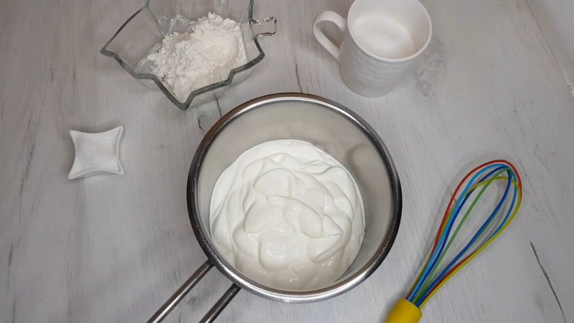 Ricetta - Panna acida al cioccolato - Fase 1