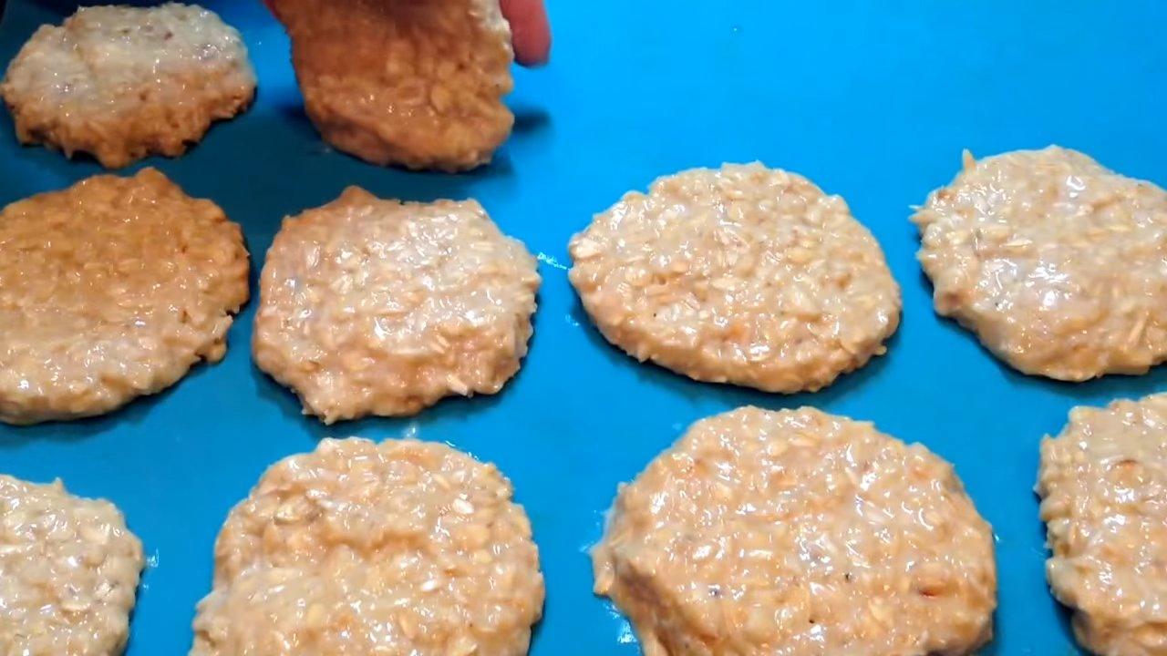 Recette - Biscuits à l'avoine et au beurre de cacahuète - Étape 7