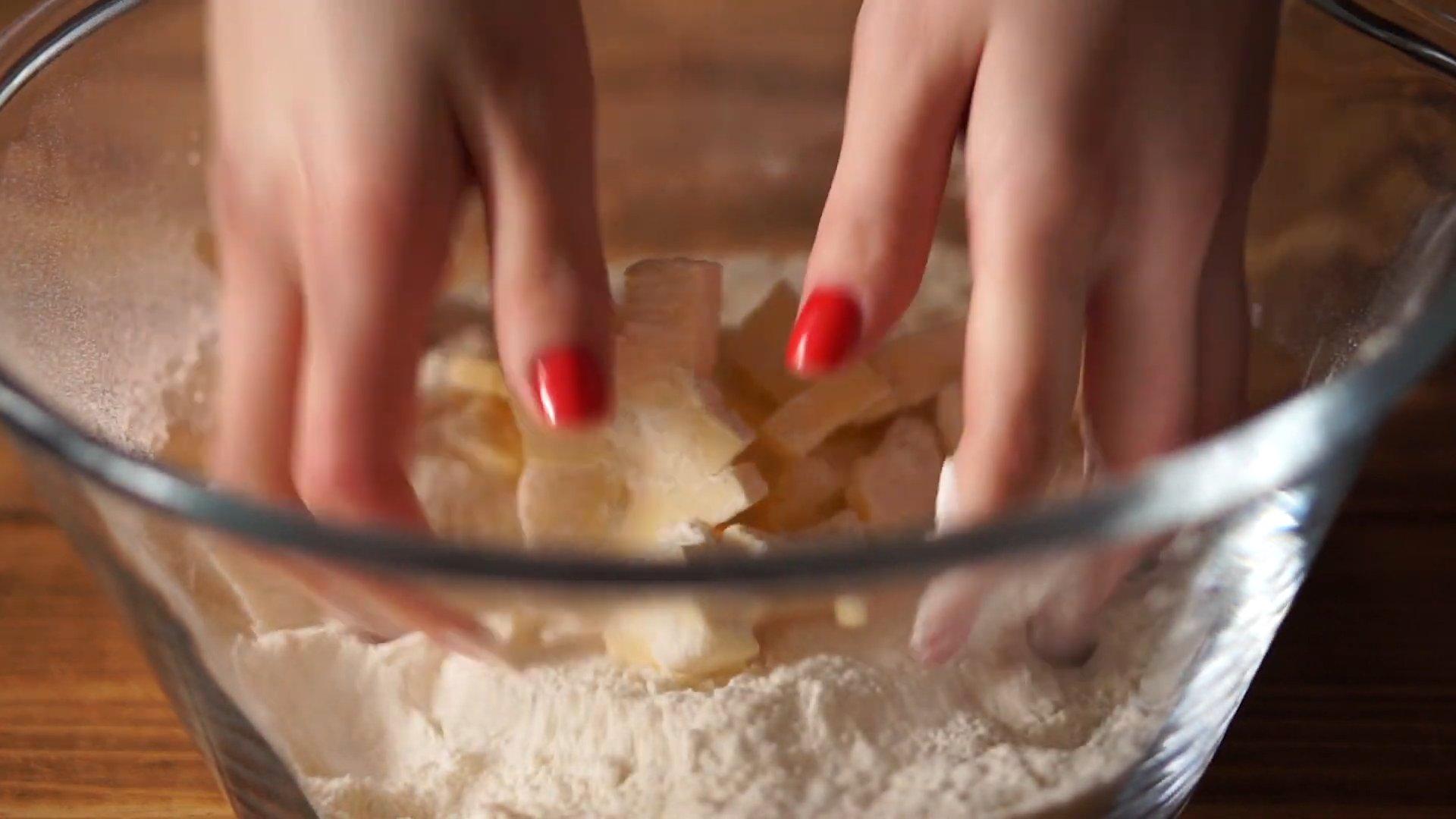 وصفة - كعكات العنكبوت - الخطوة 2