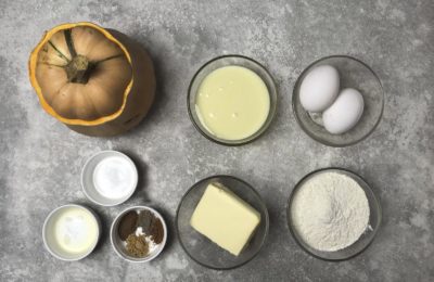 فطيرة اليقطين المخبوزة في الفرن - صورة