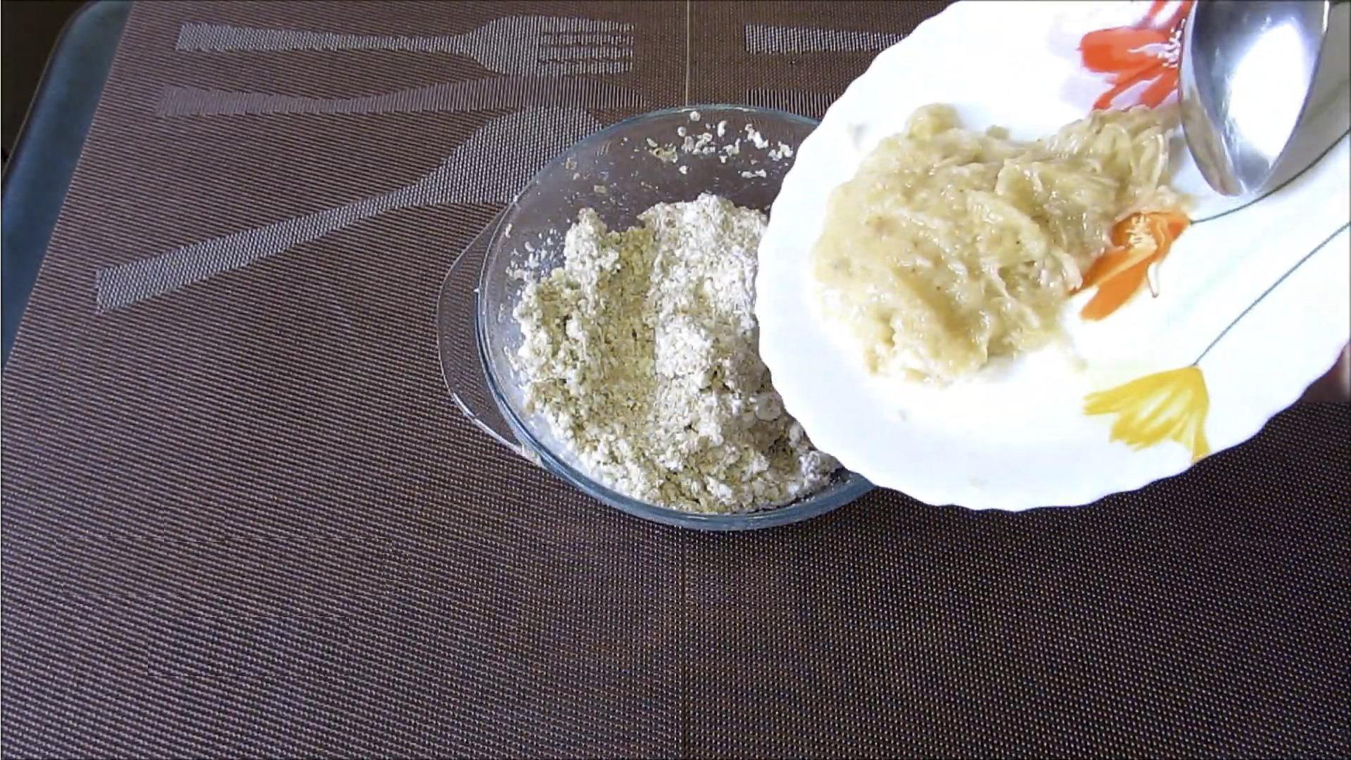 Recette - Biscuits à l'avoine, à la banane et au fromage blanc - Étape 4-1