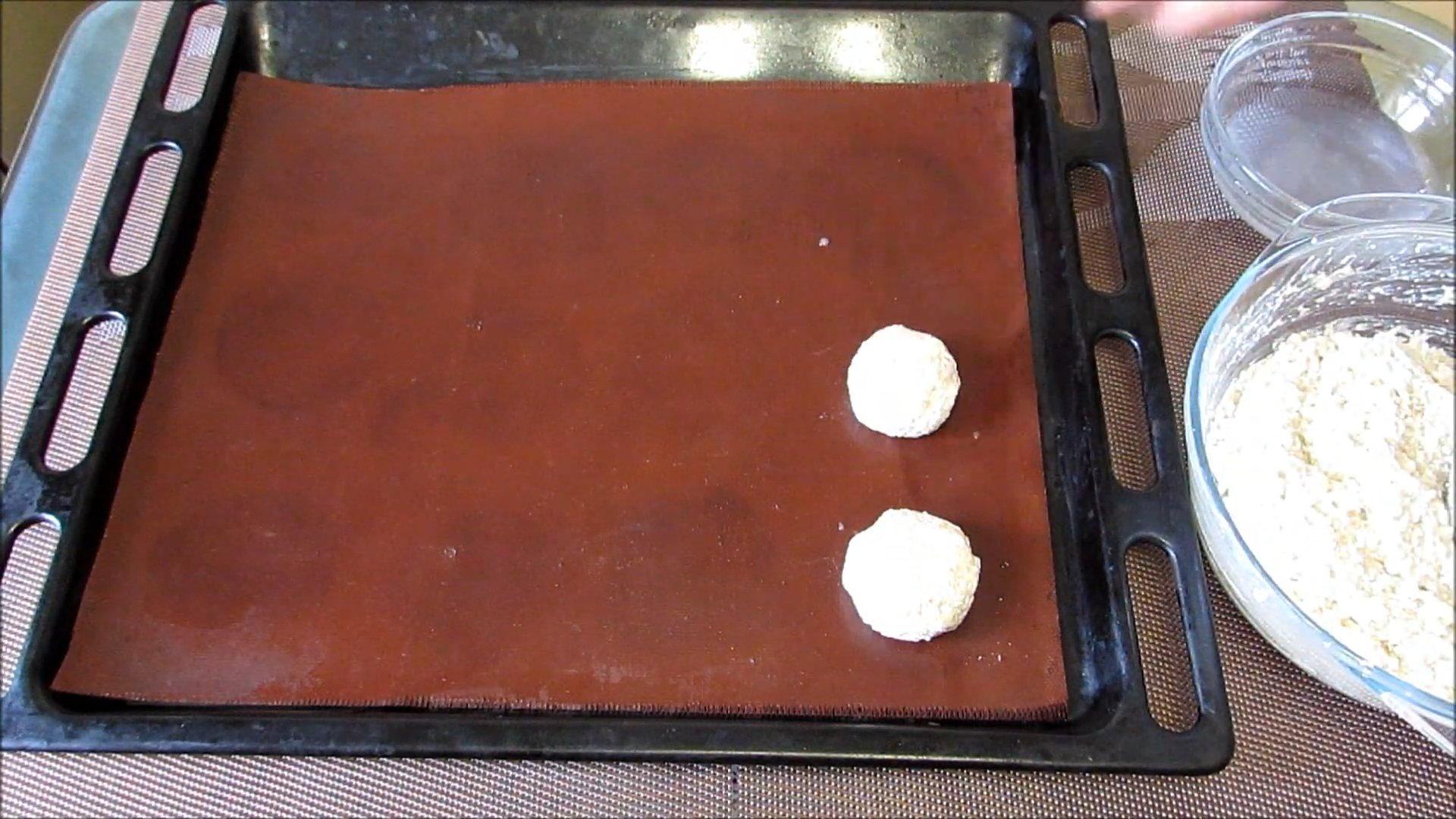 Recette - Biscuits à la banane, au fromage blanc et aux flocons d'avoine - Étape 5