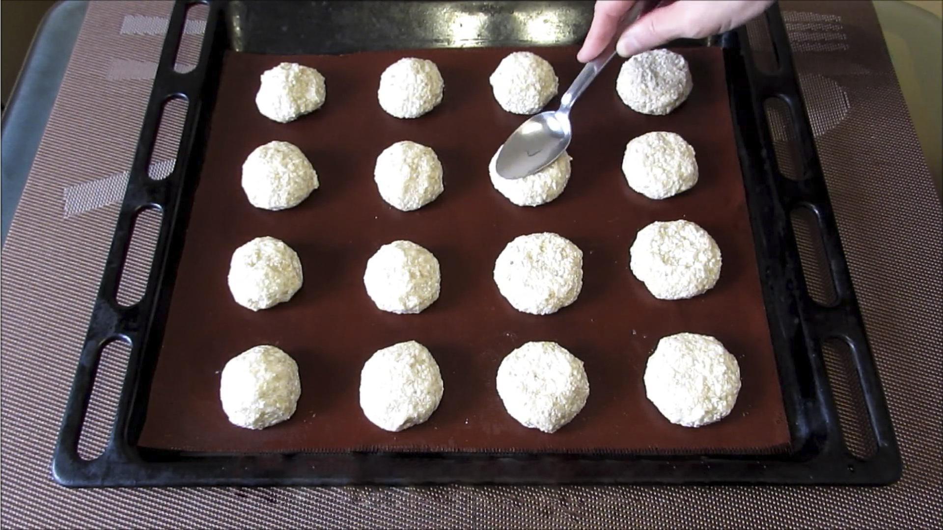Recette - Biscuits à la banane, au fromage blanc et aux flocons d'avoine - Étape 6