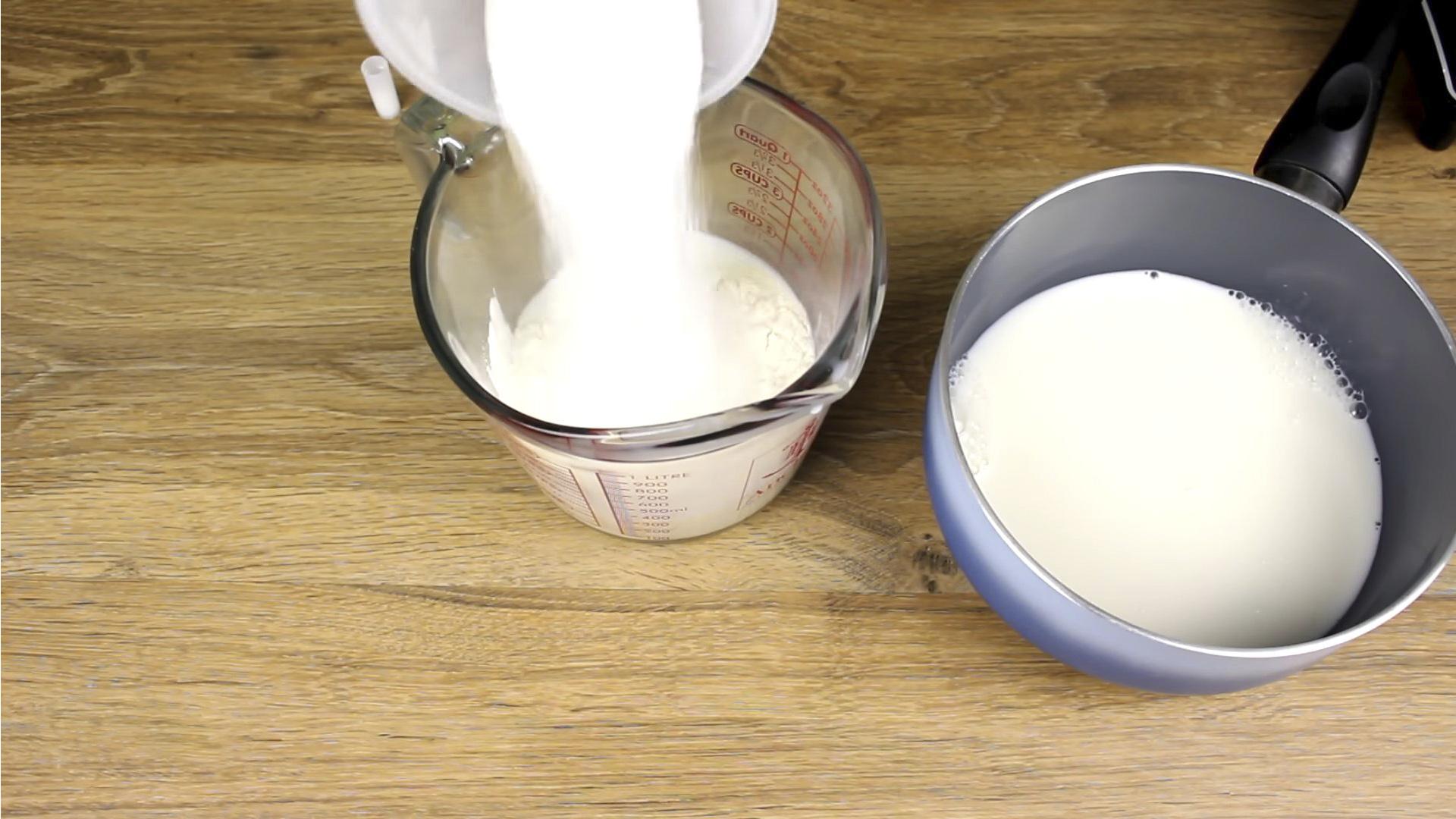 وصفة - آيس كريم الكاسترد لكعكة نابليون - الخطوة 1