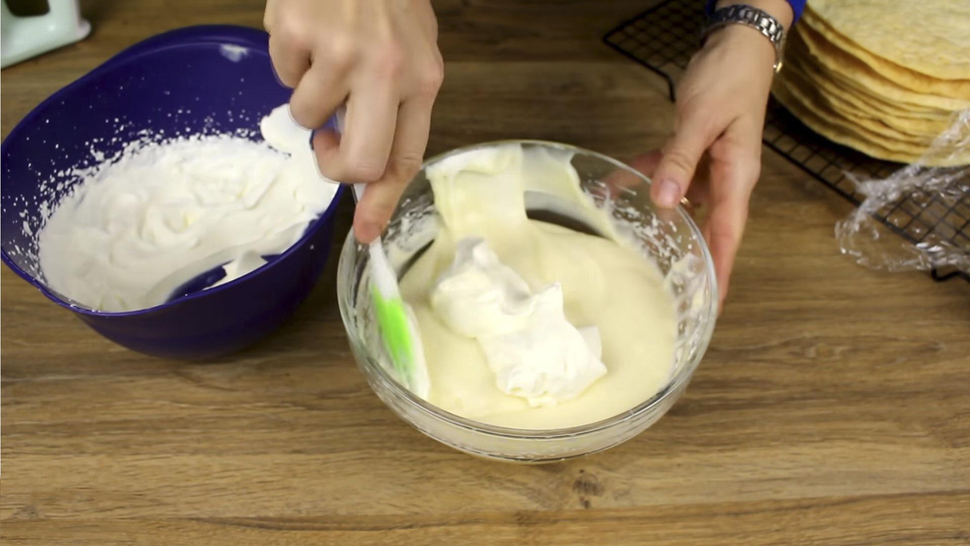 وصفة - آيس كريم الكاسترد لكعكة نابليون - الخطوة 8