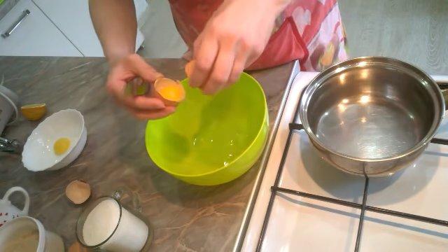 Rezept – Proteincreme für Waffelröllchen – Schritt 1