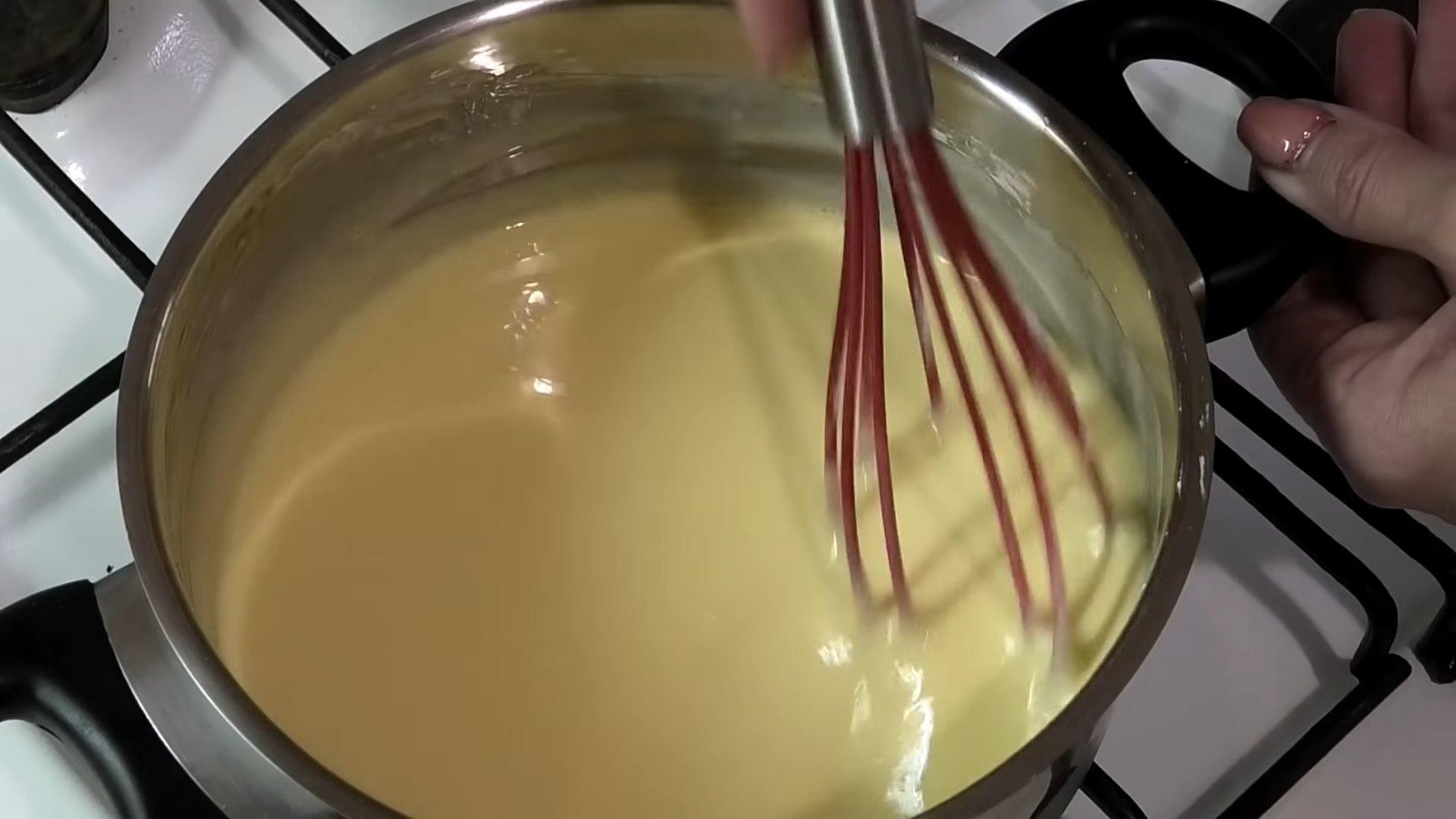 وصفة - كريمة حامضة للإكلير - الخطوة 5