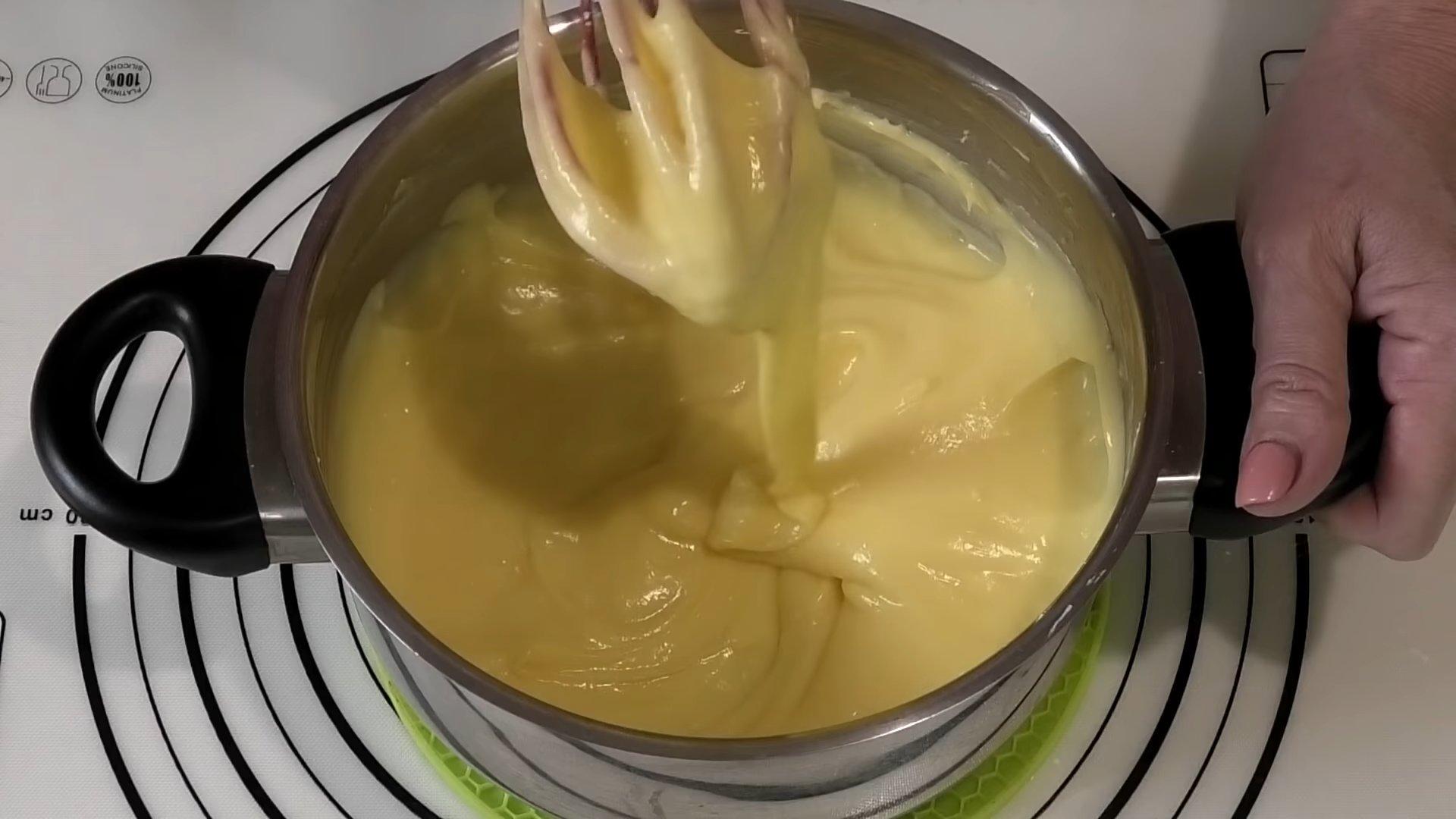 وصفة - كريمة حامضة للإكلير - الخطوة 6