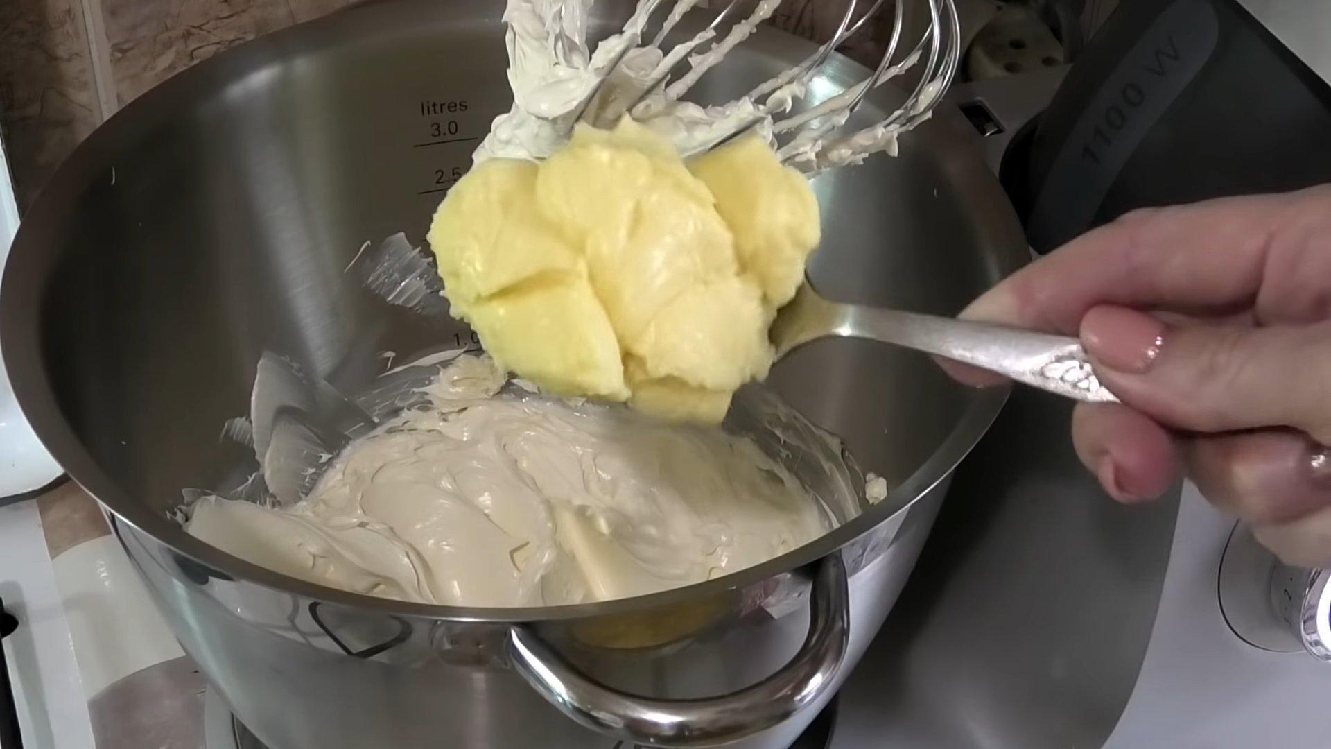 وصفة - الكريمة الحامضة للإكلير - الخطوة 9