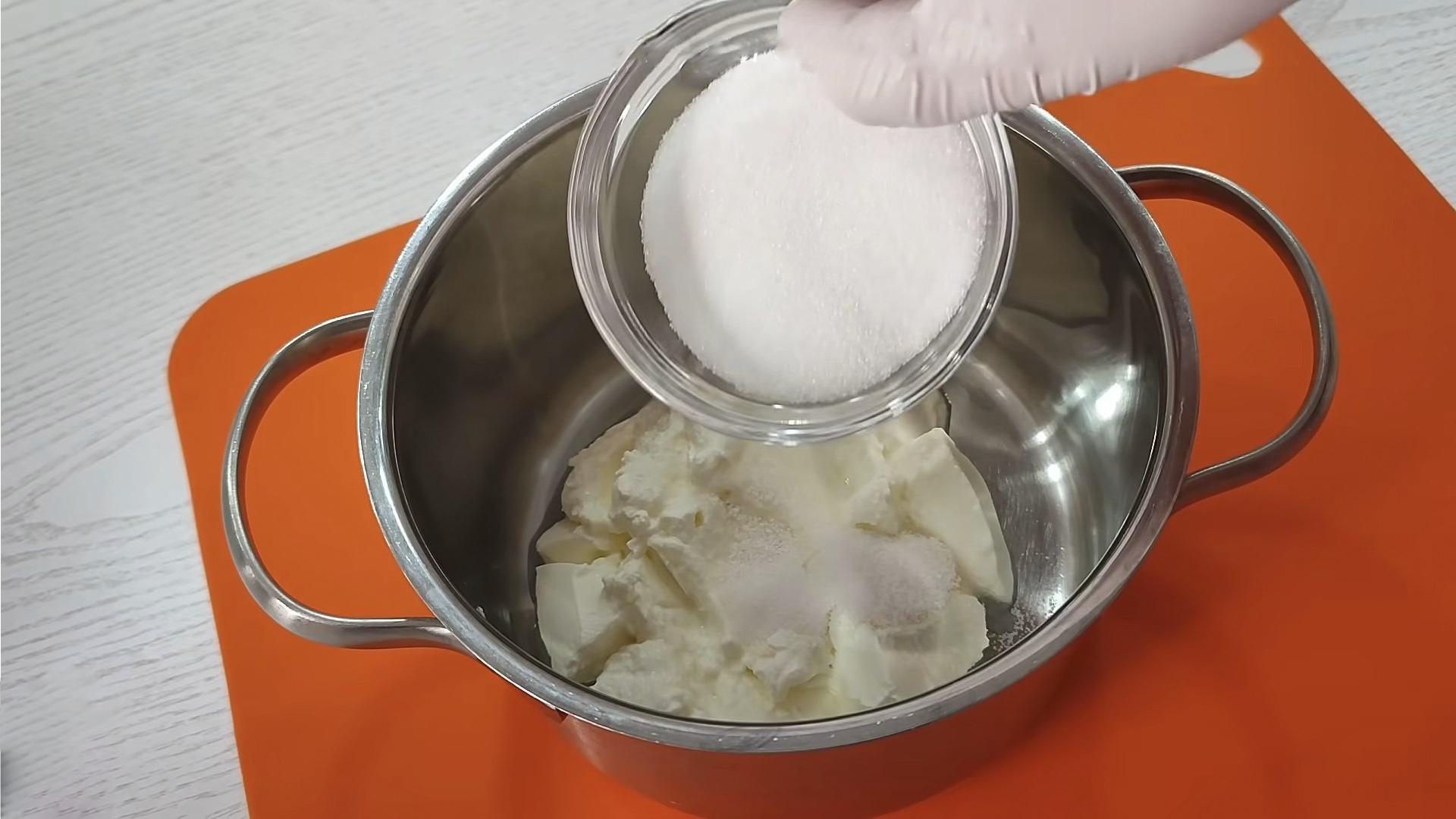 Ricetta - Crema pasticcera alla panna acida - Fase 2