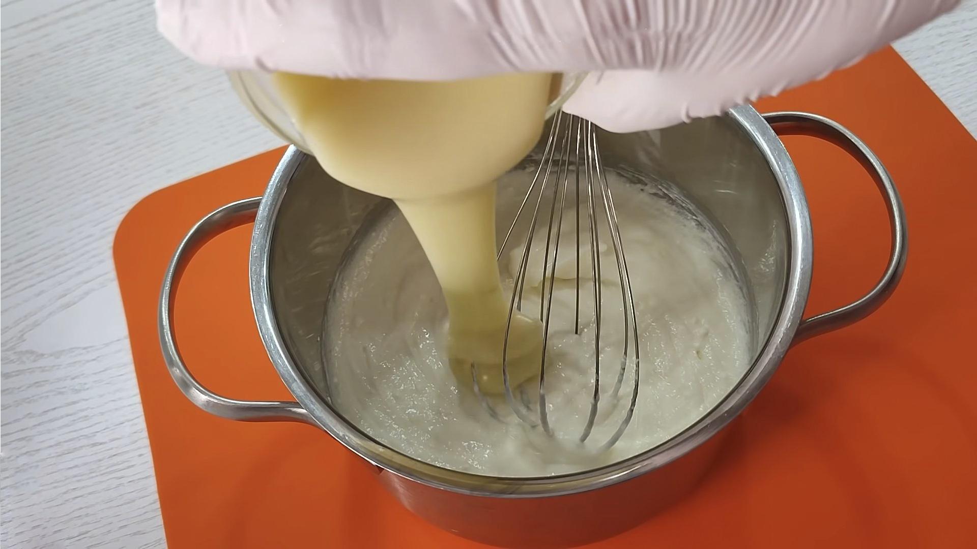 Ricetta - Crema pasticcera alla panna acida - Fase 3