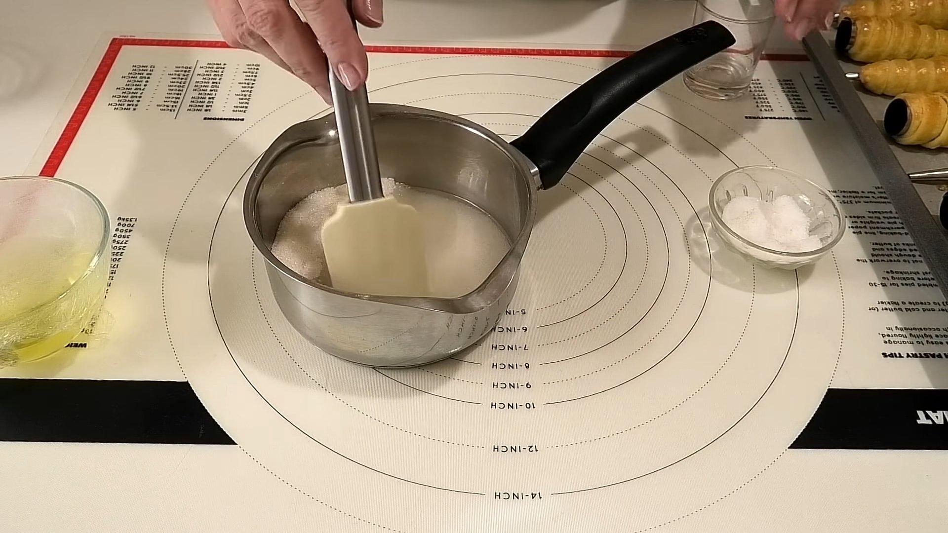 Recepta - Crema de proteïnes com a l'URSS - pas 2