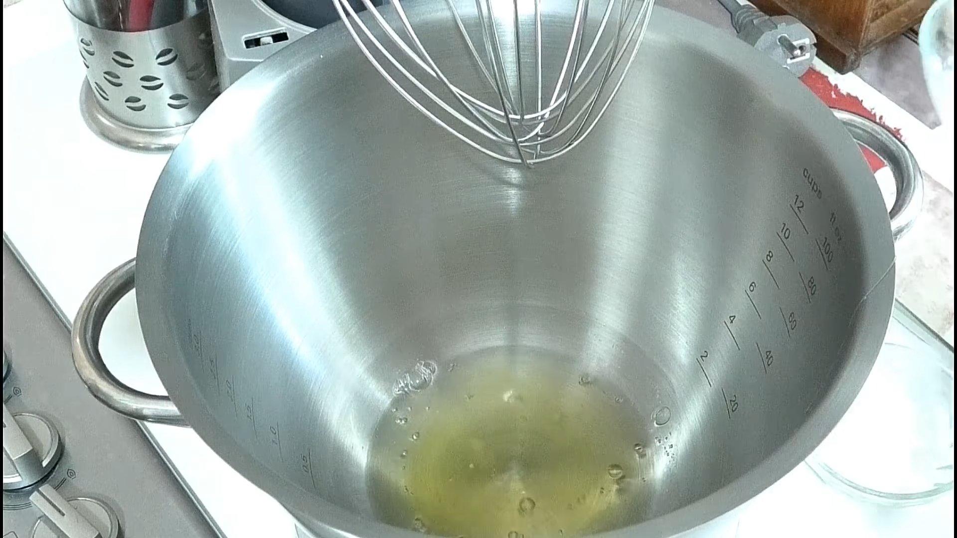 Recepta - Crema de proteïnes com a l'URSS - pas 4