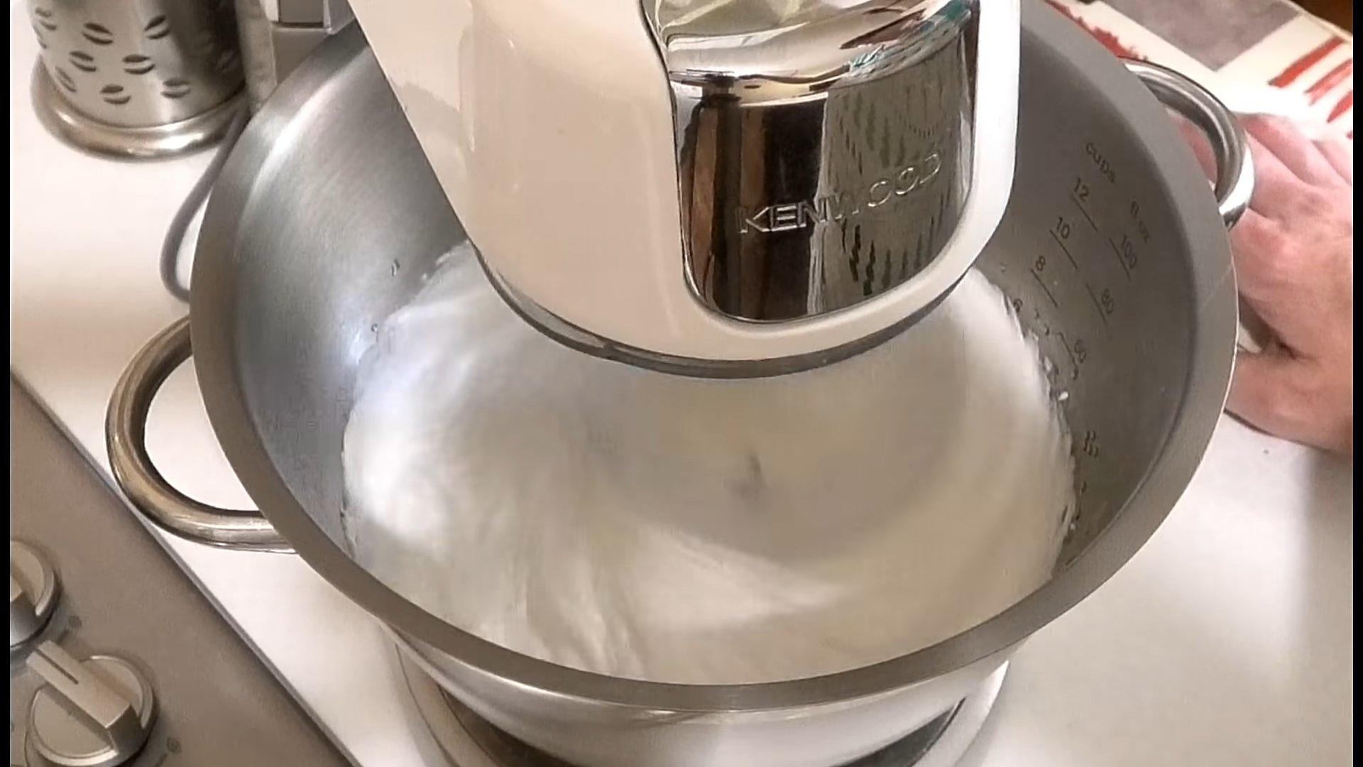 Recepta - Crema de proteïnes com a l'URSS - pas 6