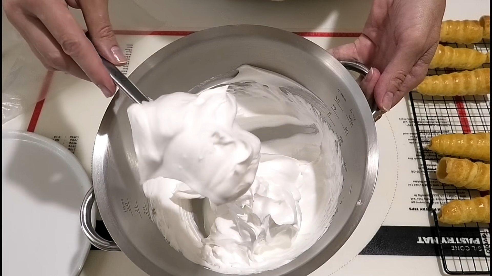 Recepta - Crema de proteïnes com a l'URSS - pas 8-1